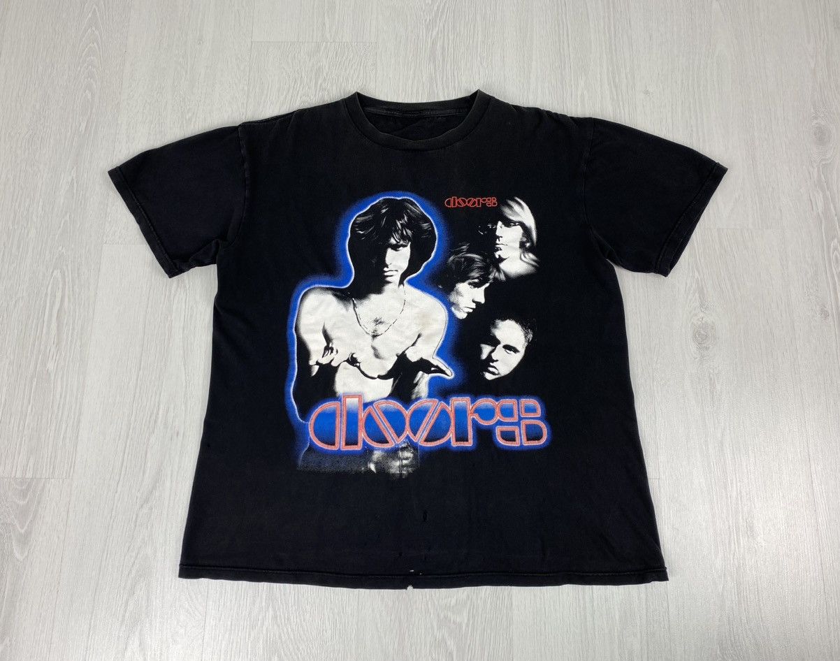 Band Tees Vintage The Doors T Shirt Jim Morrison Tee Pink Floyd Size US L / EU 52-54 / 3 - 1 Thumbnail