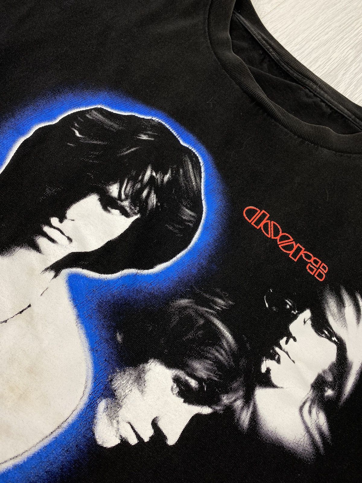 Band Tees Vintage The Doors T Shirt Jim Morrison Tee Pink Floyd Size US L / EU 52-54 / 3 - 4 Thumbnail