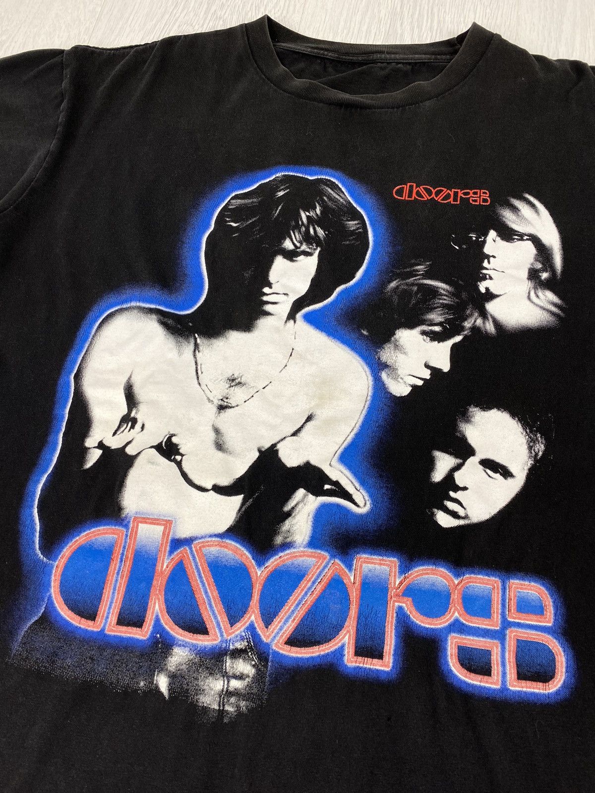 Band Tees Vintage The Doors T Shirt Jim Morrison Tee Pink Floyd Size US L / EU 52-54 / 3 - 2 Thumbnail