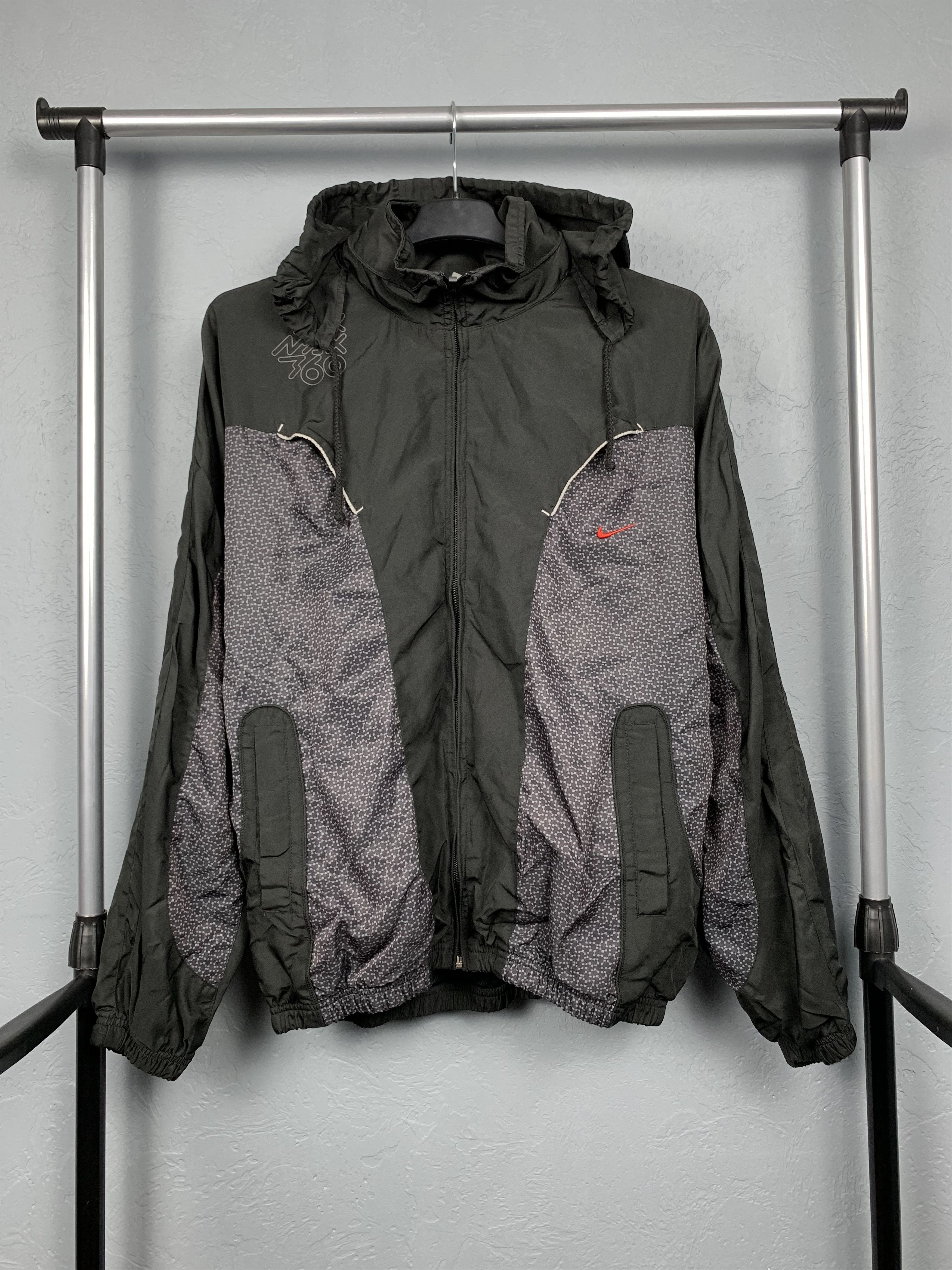 Nike × Vintage Nike 90s Vintage Mens Jacket Drill style Size US M / EU 48-50 / 2 - 1 Thumbnail