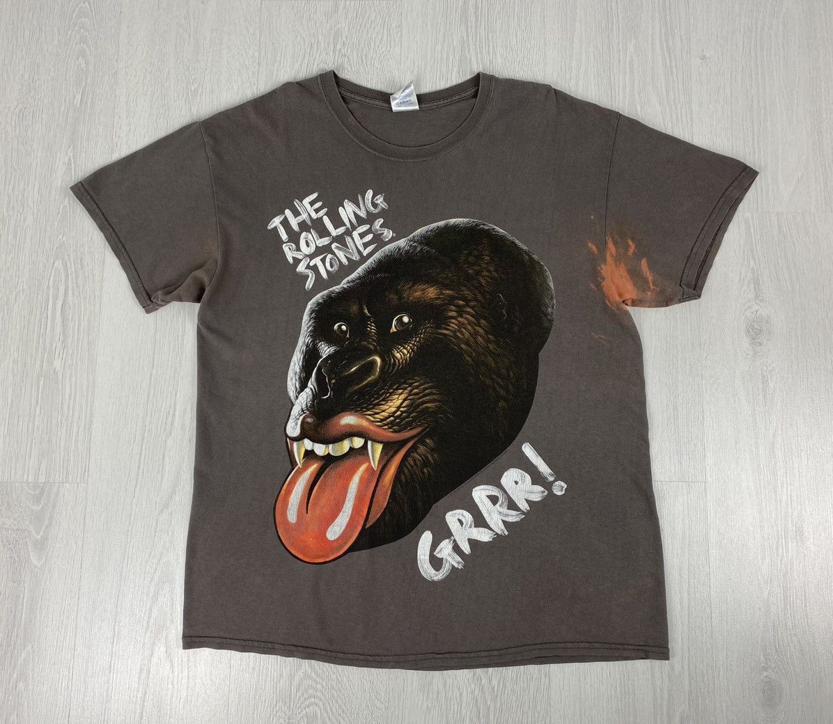 Band Tees Rolling Stones Grrr Gorilla Band Tee T Shirt Blur Oasis Size US L / EU 52-54 / 3 - 1 Thumbnail