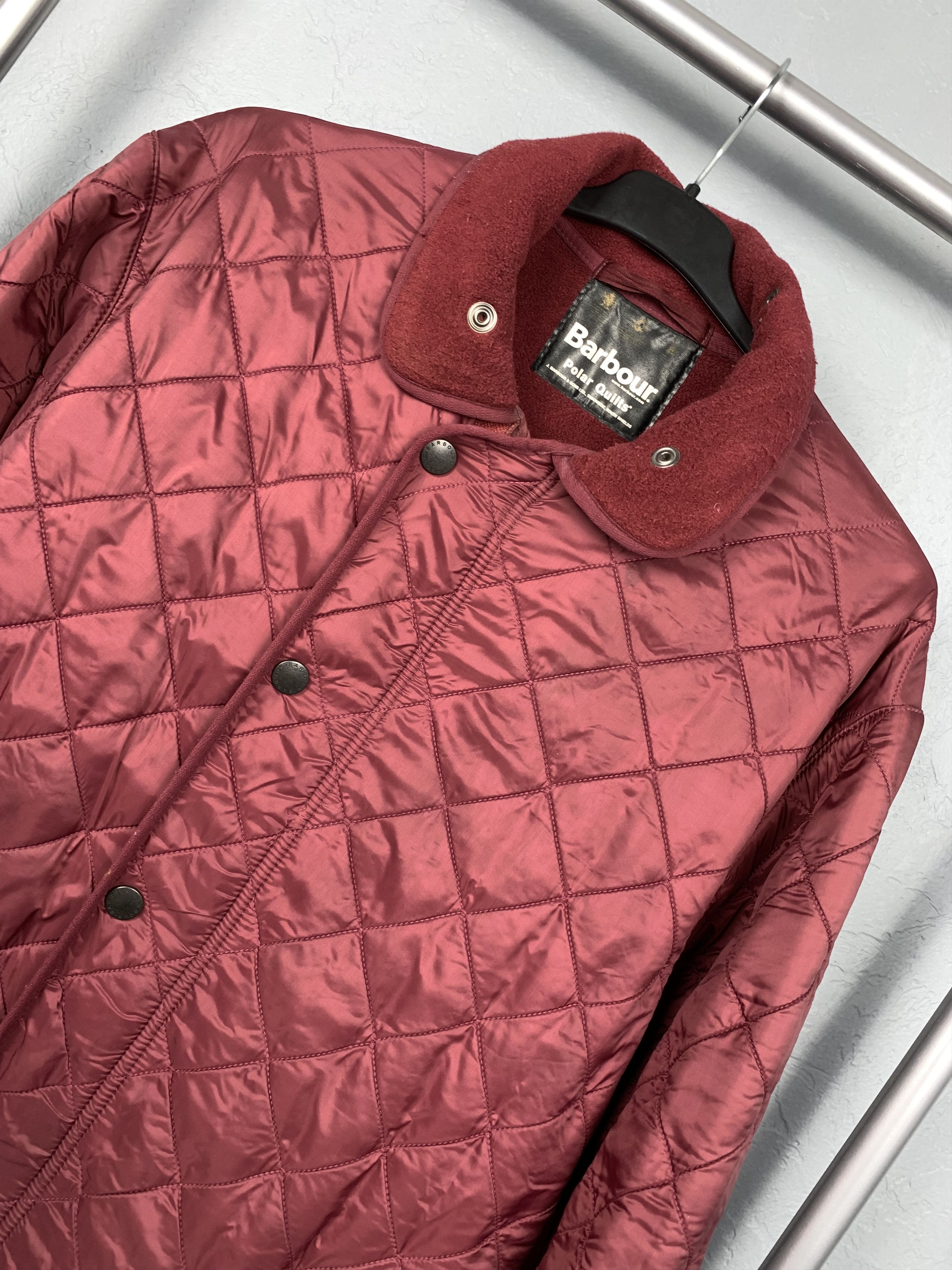 Barbour Barbour Vintage Mens Polarquilt Quilted Winter Jacket Size US L / EU 52-54 / 3 - 2 Thumbnail