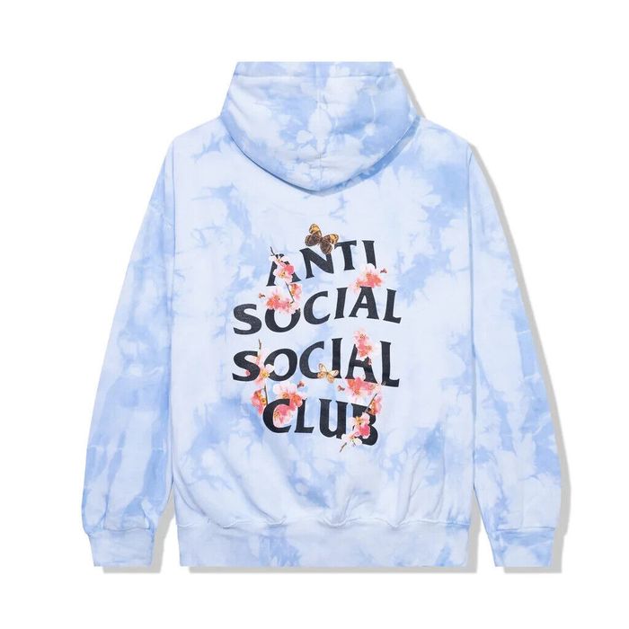 Anti Social Social Club ASSC FW22 DS Kkoch Never Dies Blue Tie Dye