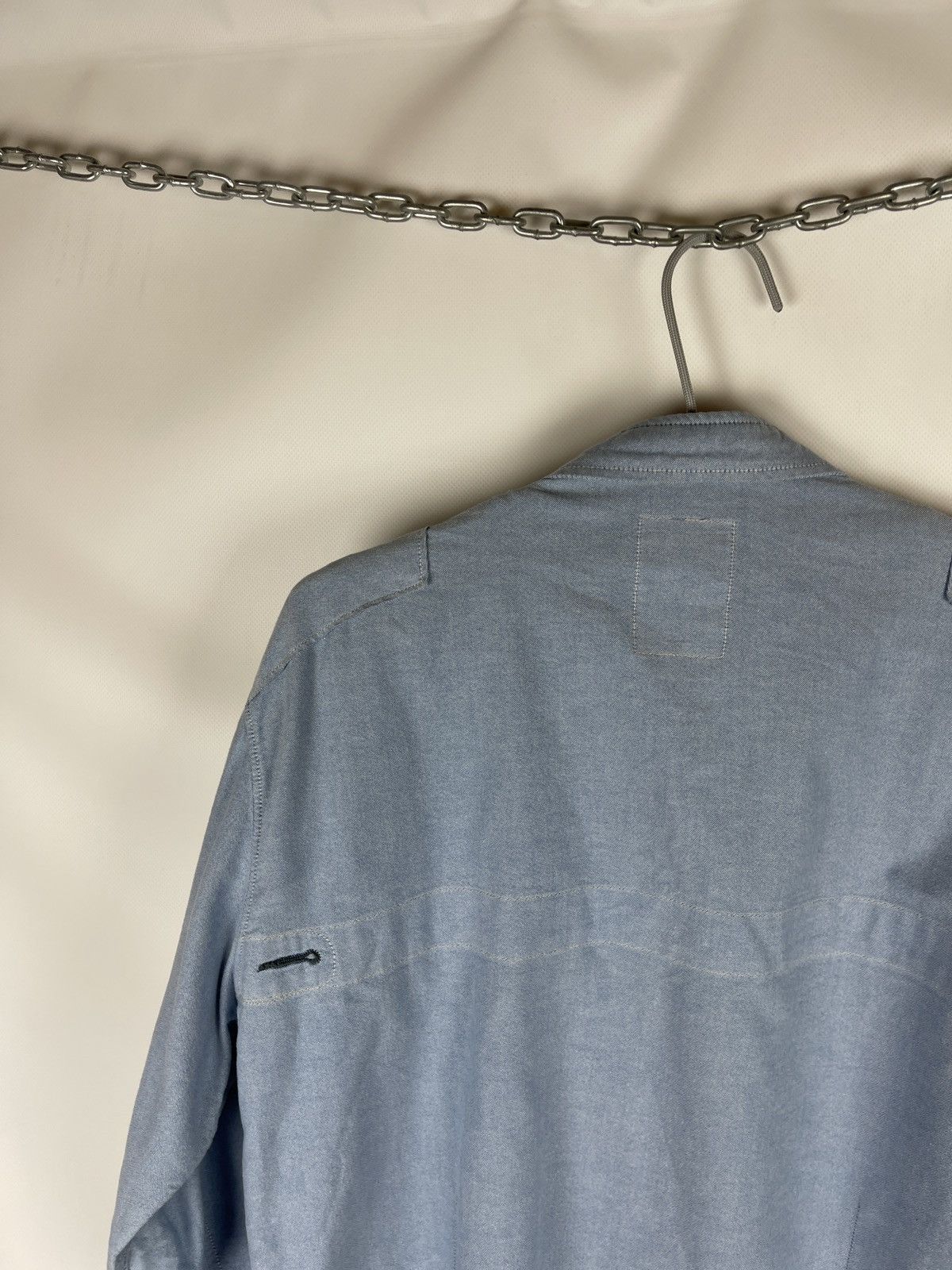 G-Star G-Star Raw Viktor Rotar Shirt long sleeve blue denim Size US XL / EU 56 / 4 - 14 Thumbnail