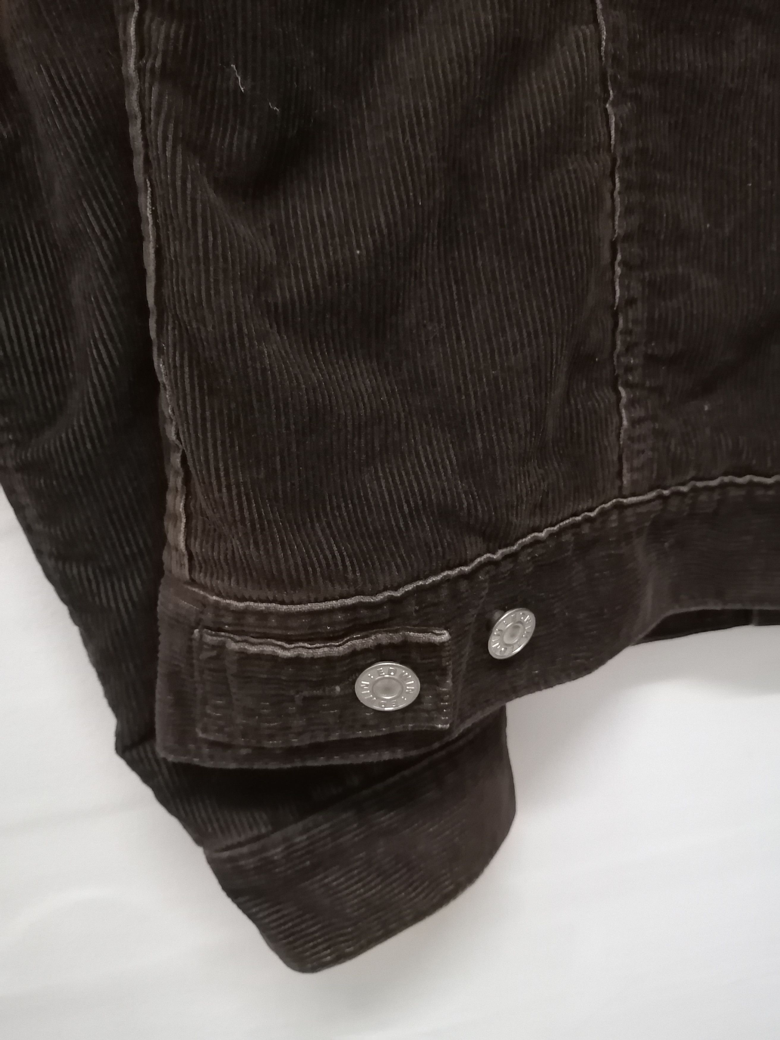Edwin Vintage EDWIN Shearling Sherpa Corduroy Jacket Size US L / EU 52-54 / 3 - 4 Thumbnail