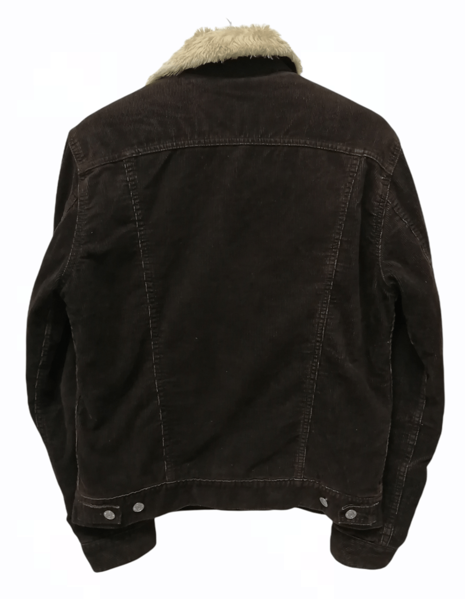 Edwin Vintage EDWIN Shearling Sherpa Corduroy Jacket Size US L / EU 52-54 / 3 - 2 Thumbnail