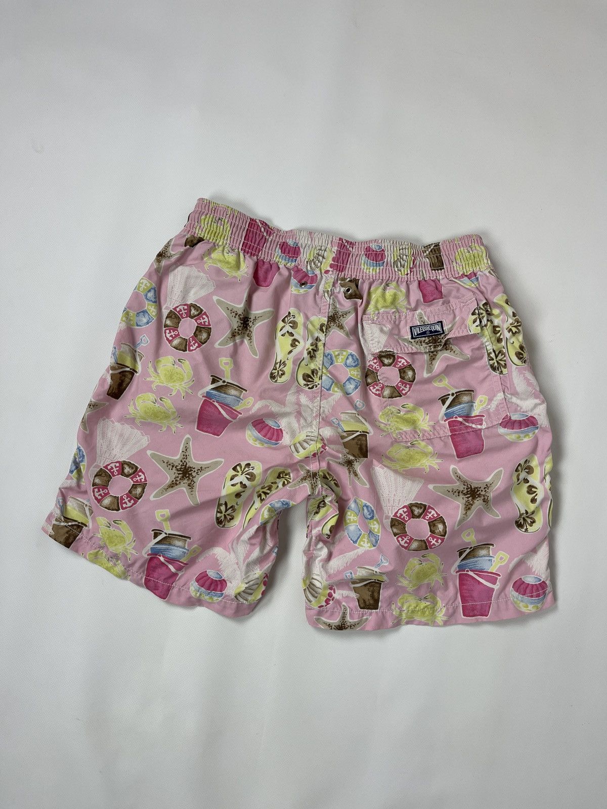 Vilebrequin Vilebrequin pink beach pattern nylon shorts Size US 32 / EU 48 - 4 Thumbnail
