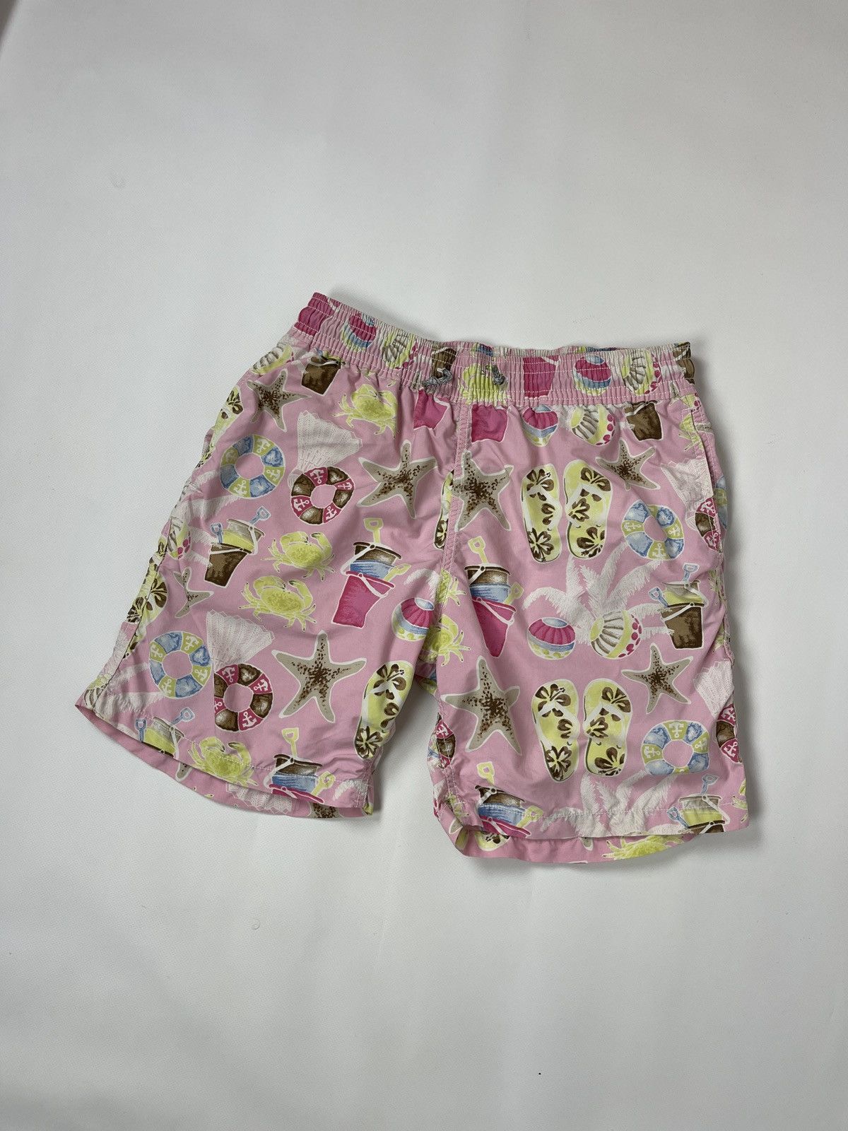 Vilebrequin Vilebrequin pink beach pattern nylon shorts Size US 32 / EU 48 - 1 Thumbnail