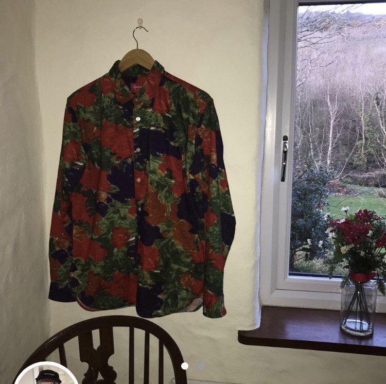 Supreme Floral Shirt Tops