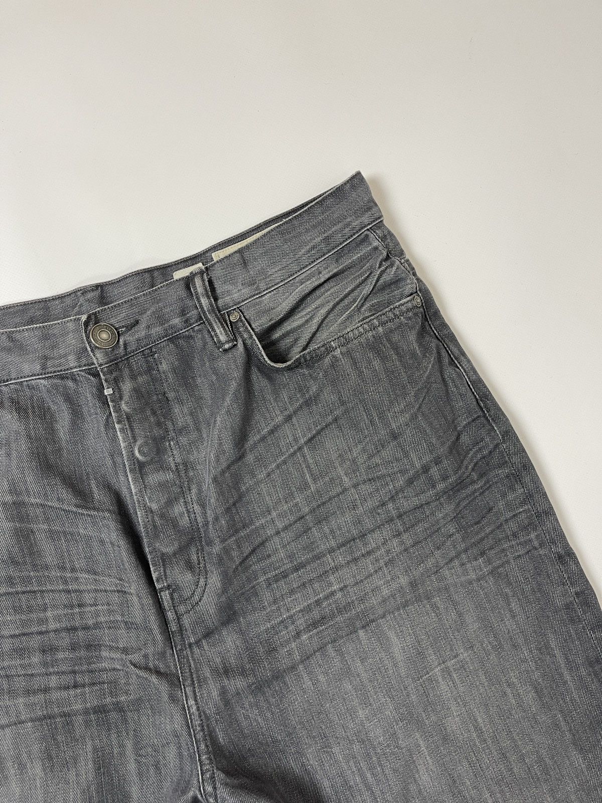 Allsaints Allsaints Spitalfields Quarry Split grey distressed denim Size US 36 / EU 52 - 10 Thumbnail