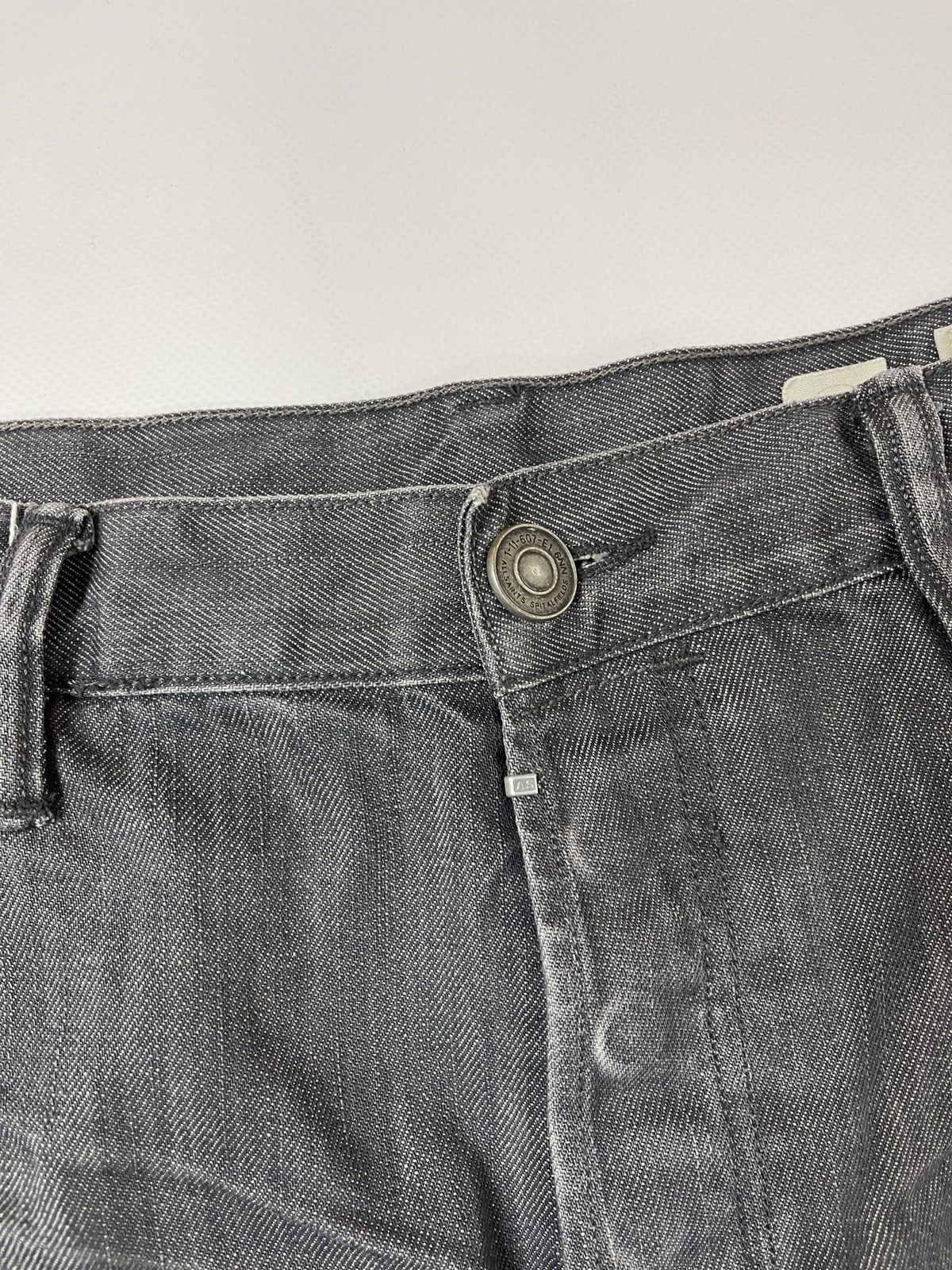 Allsaints Allsaints Spitalfields Quarry Split grey distressed denim Size US 36 / EU 52 - 9 Thumbnail