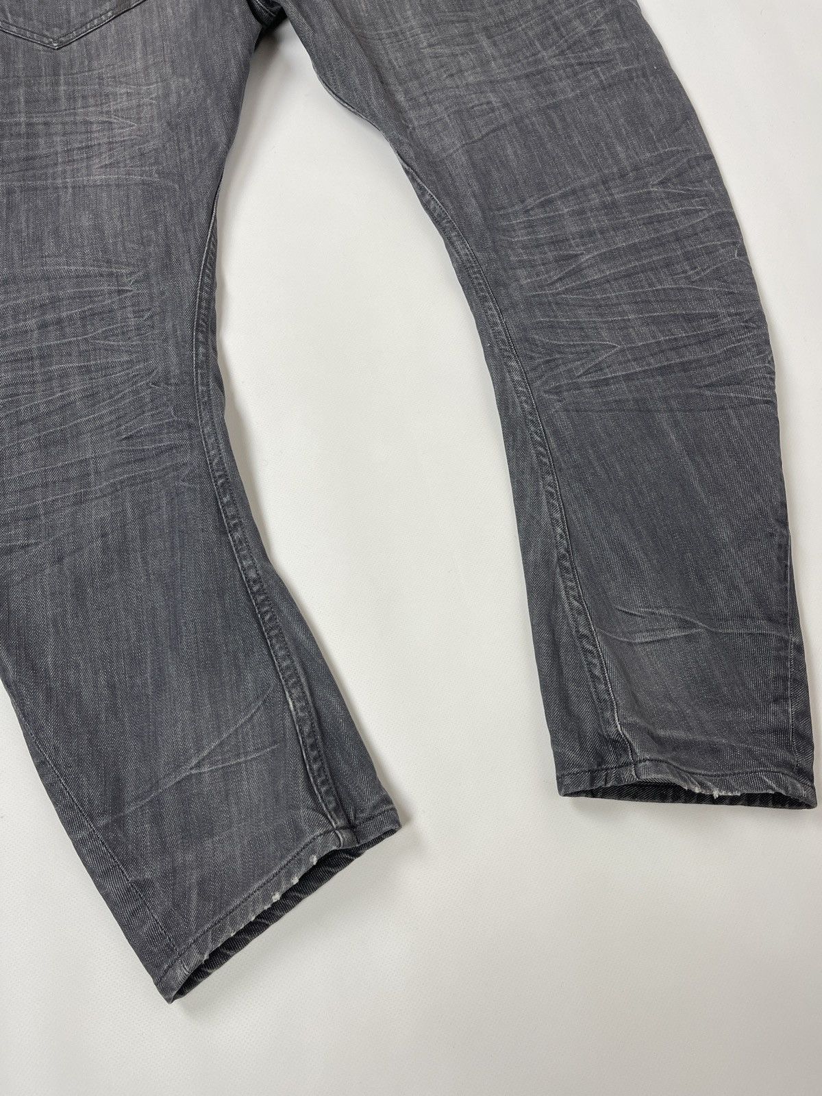 Allsaints Allsaints Spitalfields Quarry Split grey distressed denim Size US 36 / EU 52 - 16 Thumbnail
