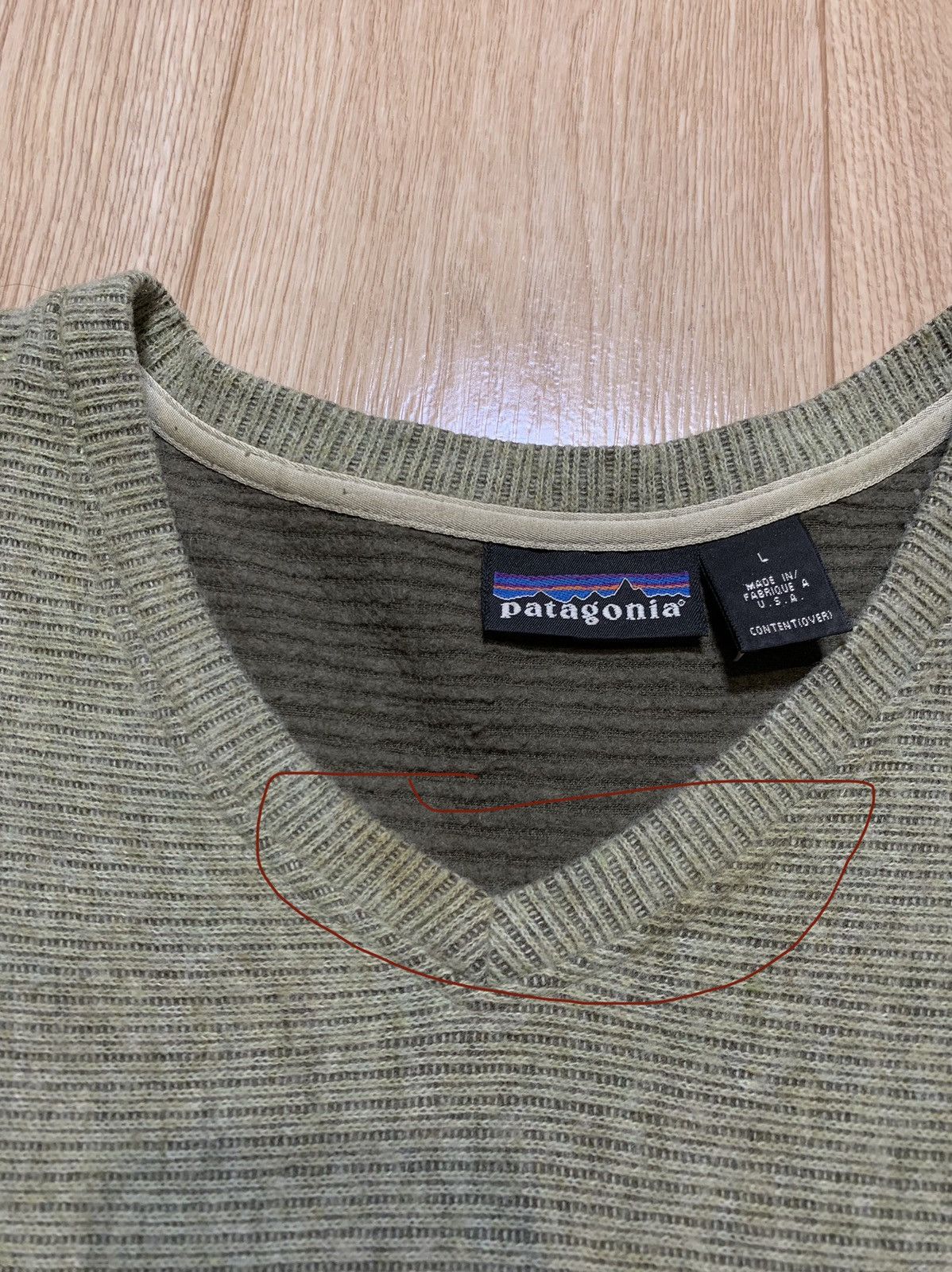 Patagonia Vintage Patagonia Sweater Made in USA Size L Size US L / EU 52-54 / 3 - 6 Thumbnail