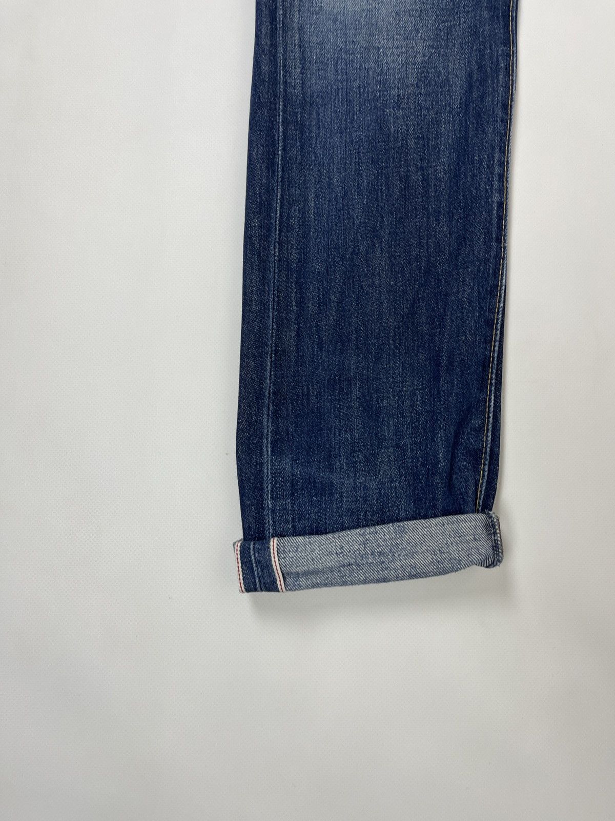 Levi's Levi’s 511 blue faded selvedge distressed denim jeans pants Size US 31 - 7 Thumbnail