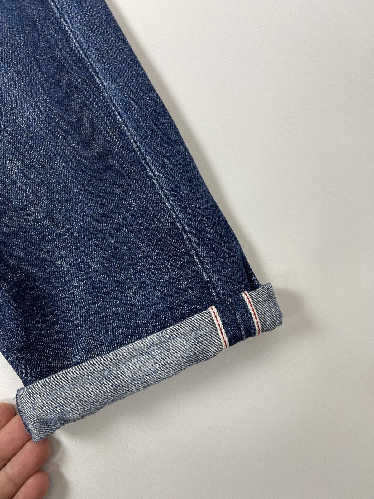 Levi's Levi’s 511 blue faded selvedge distressed denim jeans pants Size US 31 - 12 Thumbnail