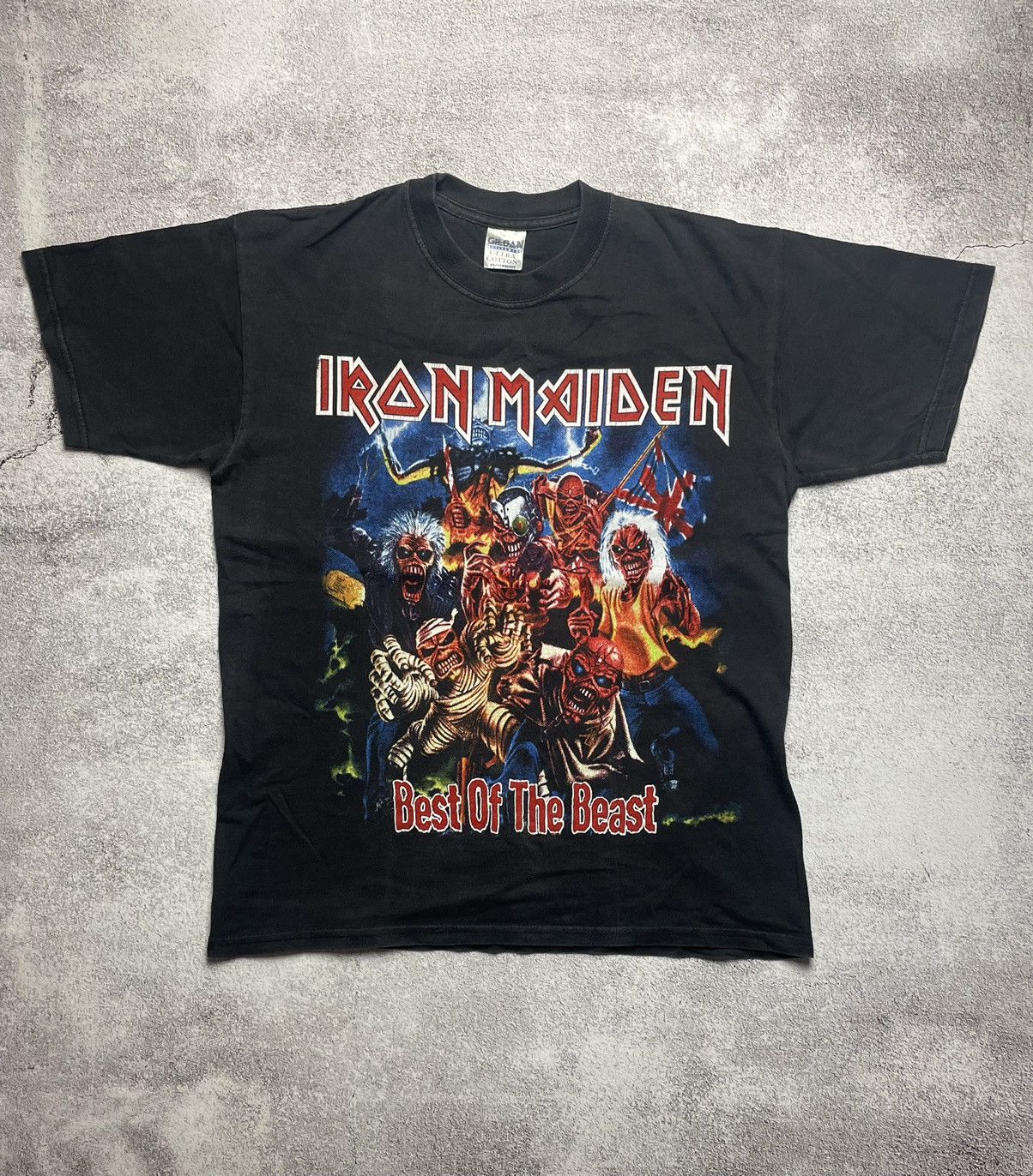 Vintage Iron Maiden Best Of The Beast Vintage 00s Y2k Band Tee | Grailed