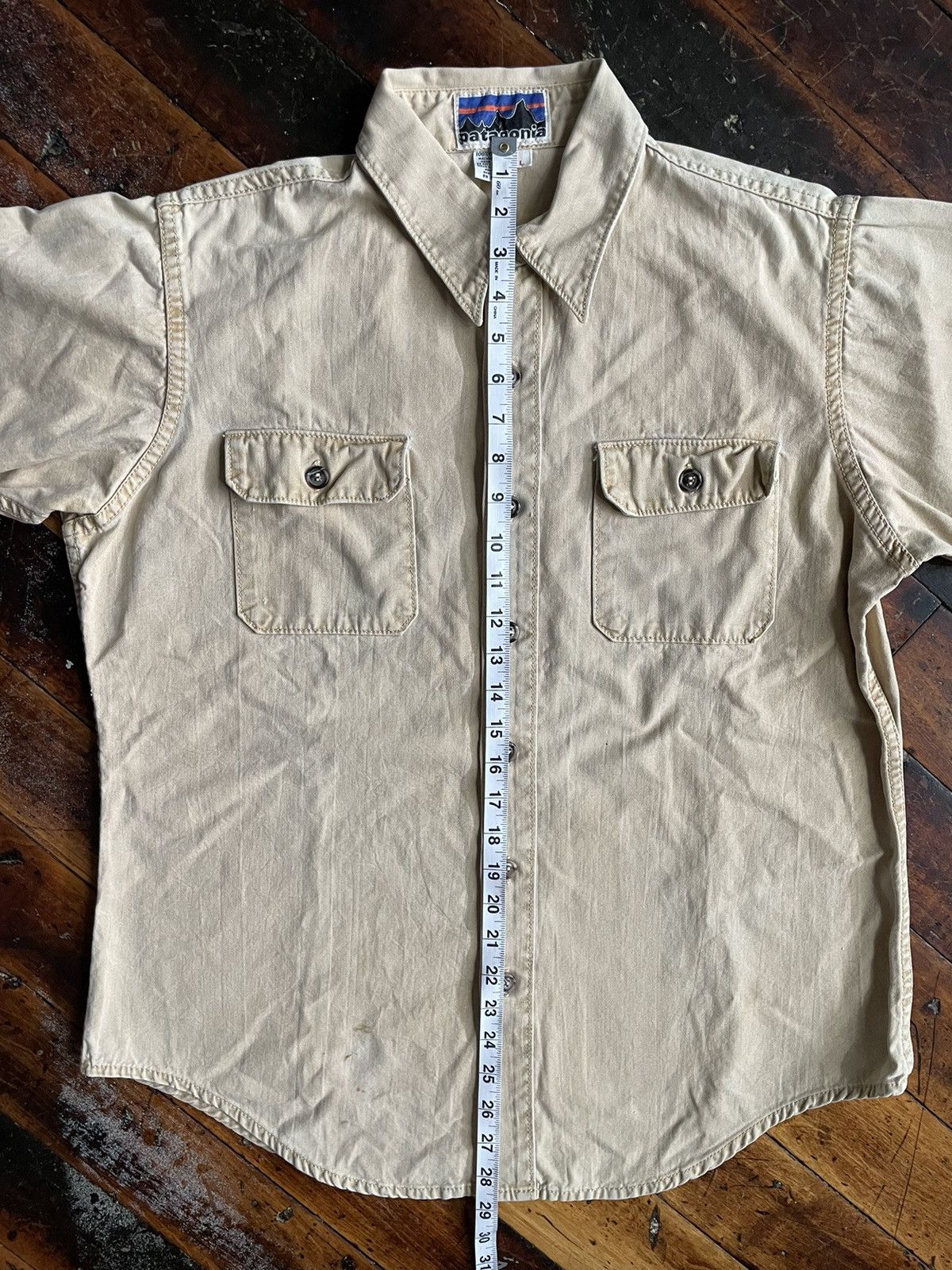 Patagonia Vintage 70s Big Label Patagonia Work Shirt Size US L / EU 52-54 / 3 - 6 Thumbnail