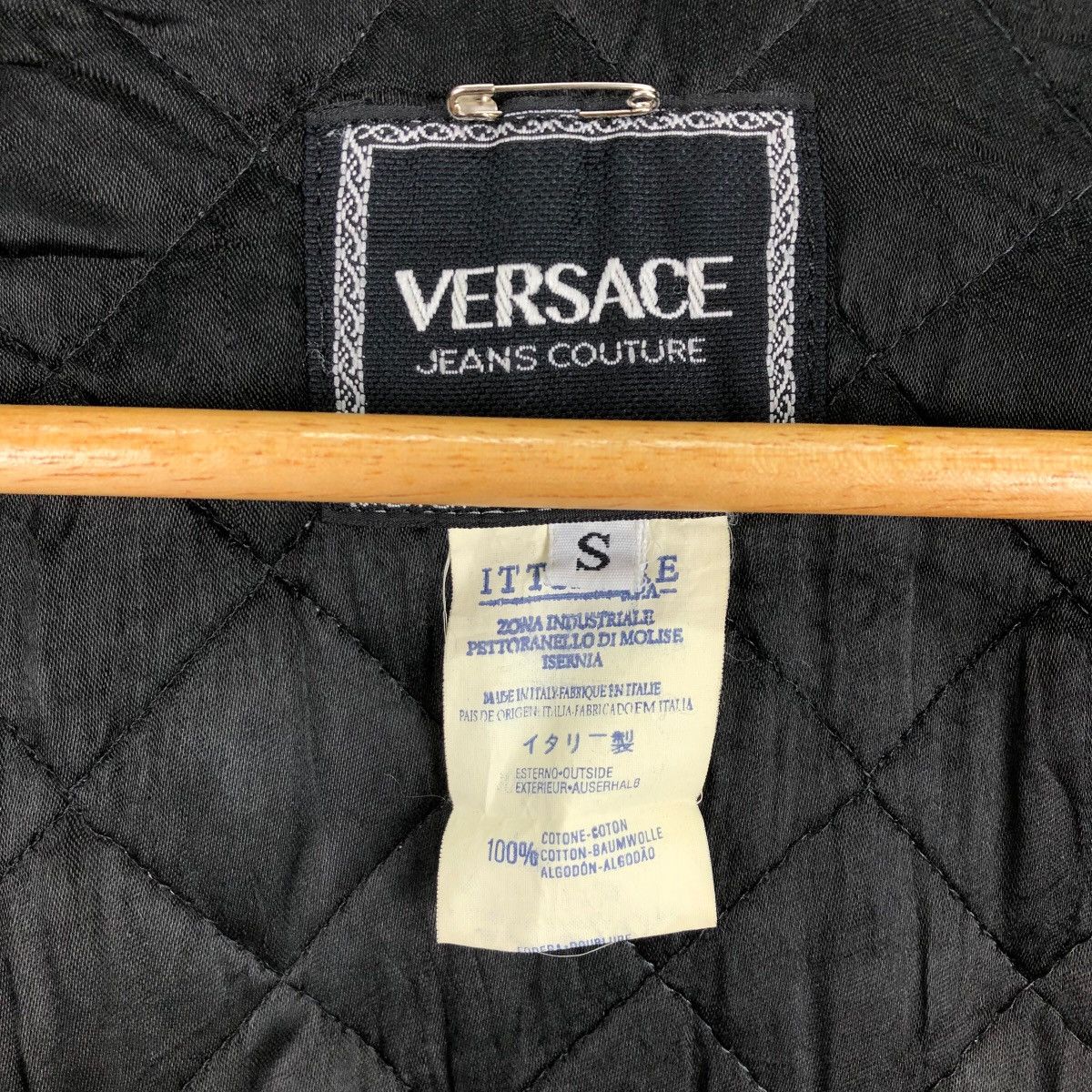 Versace Versace Jeans Couture Quilt Lining Jacket Size US L / EU 52-54 / 3 - 13 Thumbnail