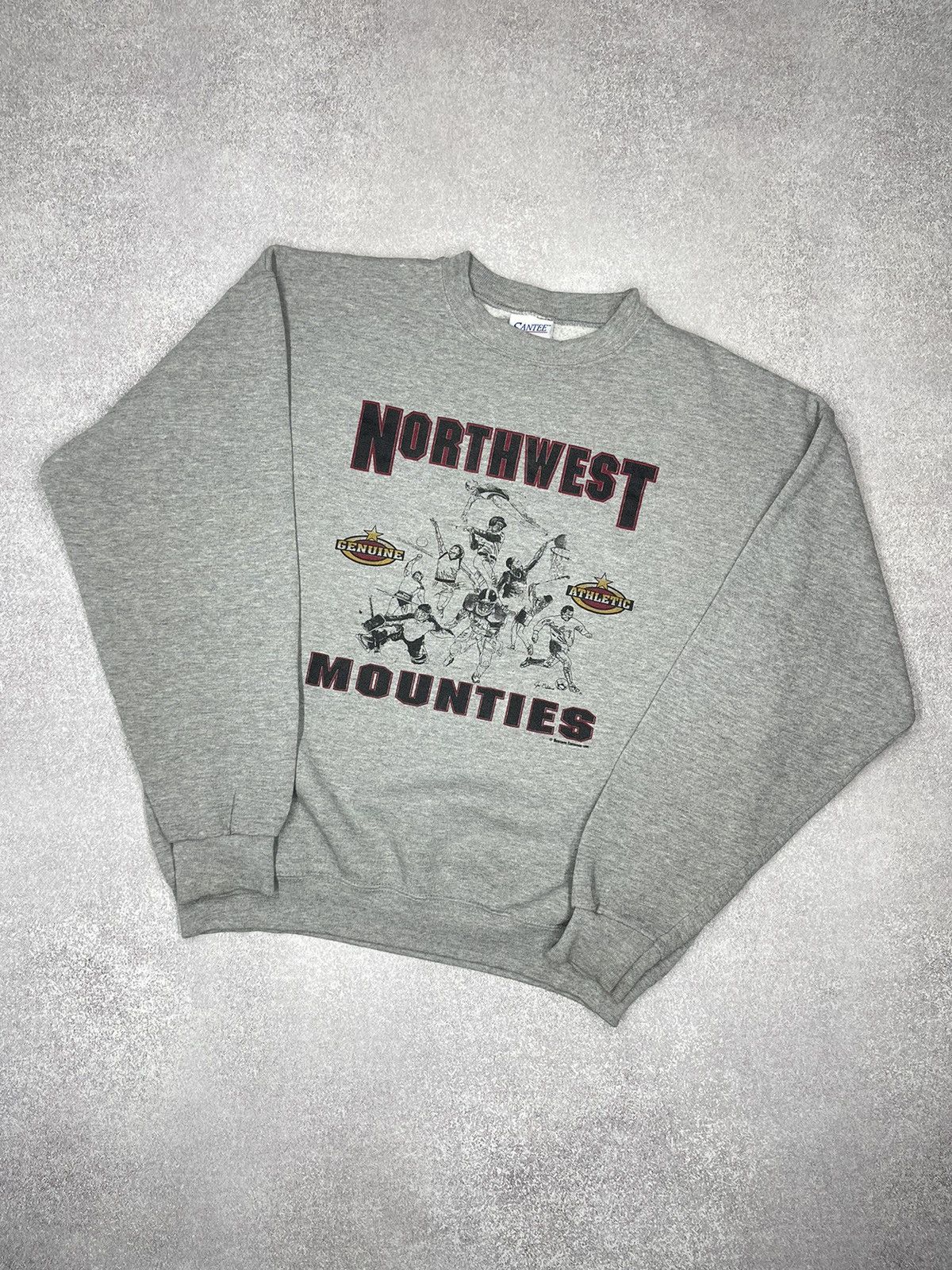 Vintage Vintage Santee Northwest Mounties 1998 University Jersey Y2K Size US L / EU 52-54 / 3 - 1 Thumbnail