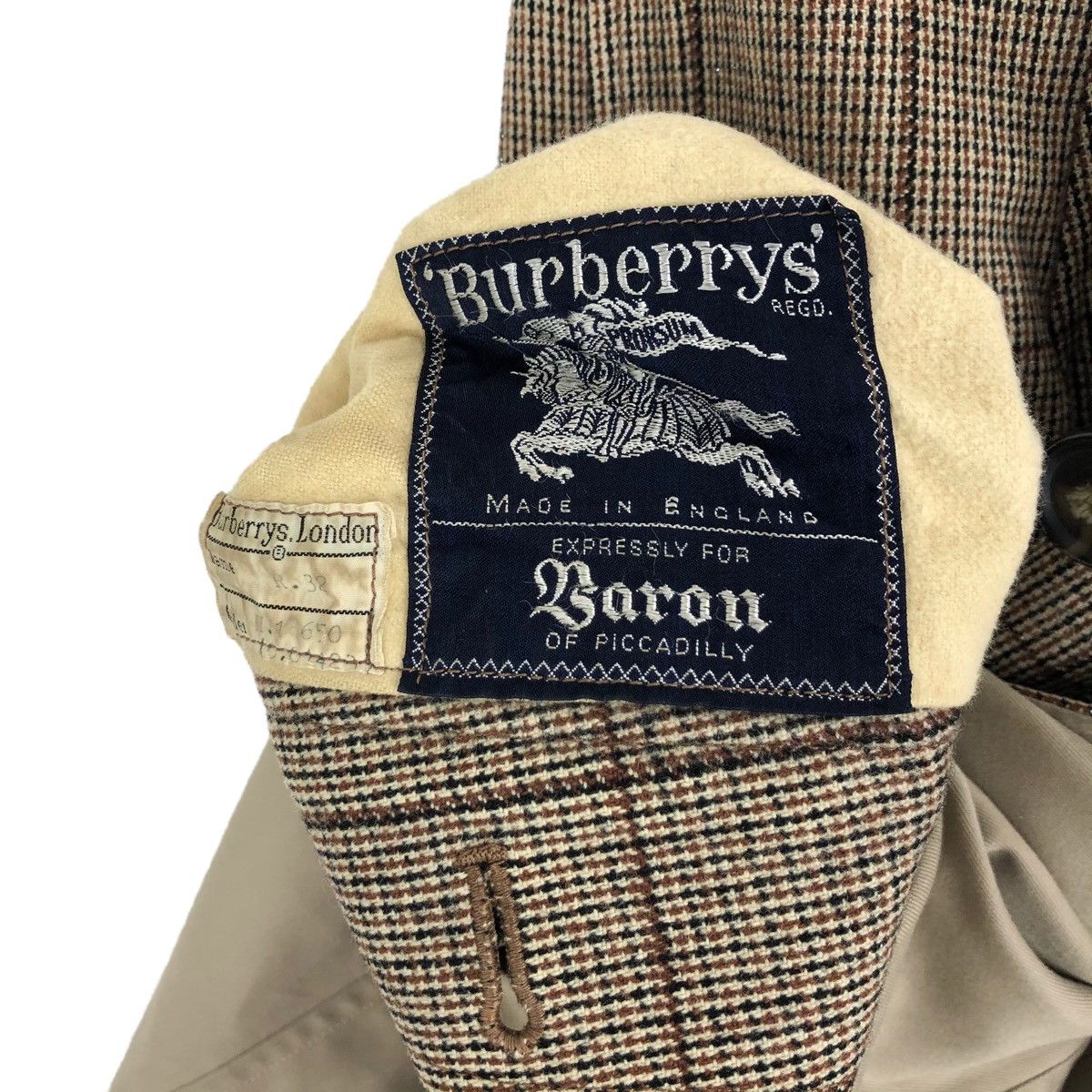 Burberry Vintage Burberrys Of London Reversible Car Coat Trench Coat Size US M / EU 48-50 / 2 - 17 Thumbnail