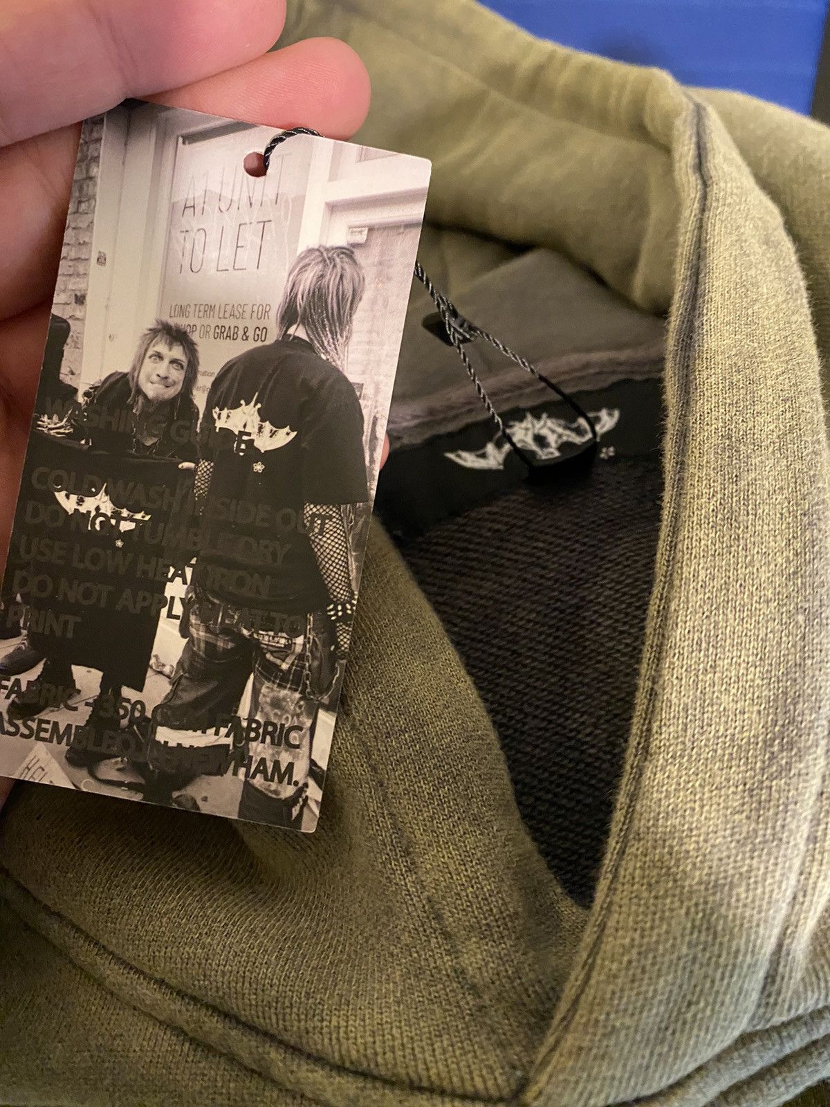 Other OSBATT (YEARS OF TEARS) * OLIVE HOODIE Size US L / EU 52-54 / 3 - 9 Thumbnail