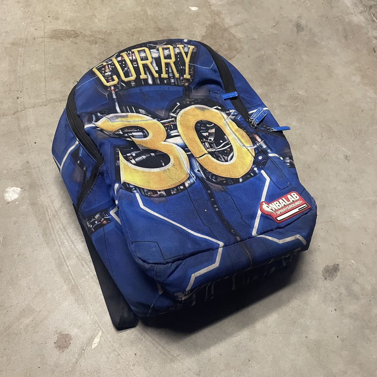 NBA × Sprayground sprayground curry elysium backpack | Grailed