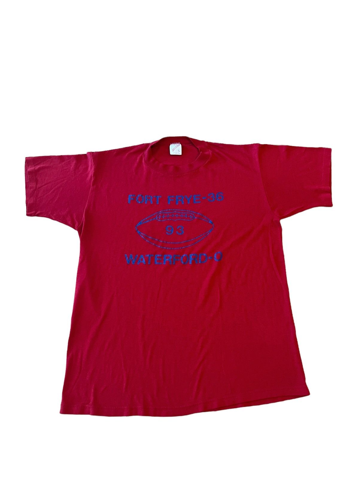 Vintage Vintage 1993 How Bout That Ball Game Fort Frye T Shirt Size US L / EU 52-54 / 3 - 1 Thumbnail