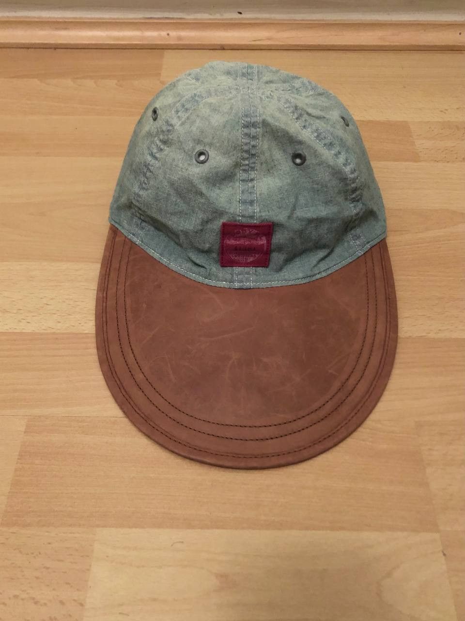 Rare Vintage Ralph Lauren Polo Sportsman Fishing Long Bill Khaki Hat Cap  Large 