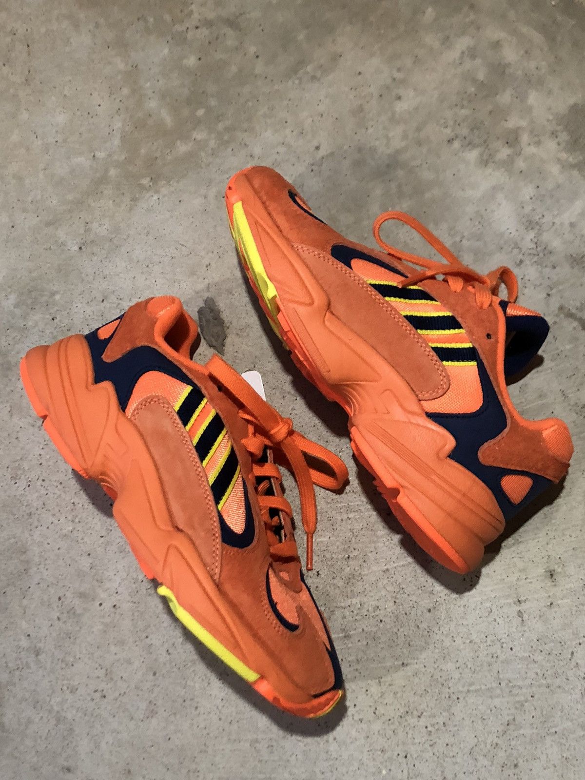 Yung one adidas orange sales