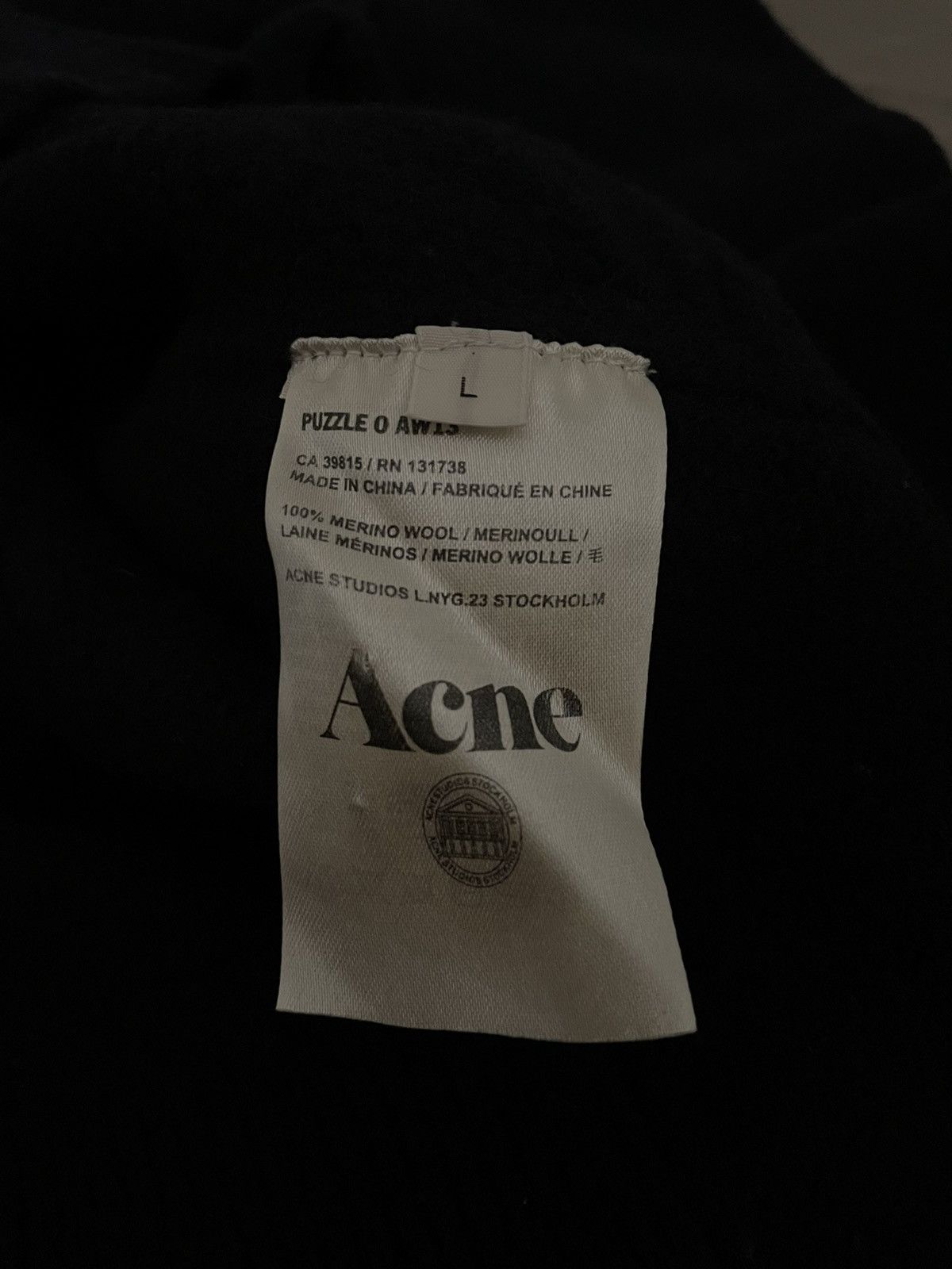 Acne Studios Acne Studios Wool Sweater Size US XS / EU 42 / 0 - 3 Thumbnail