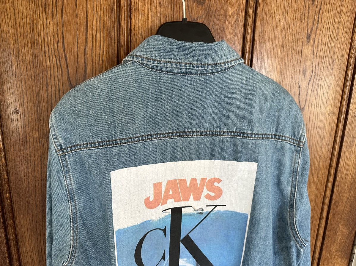 Calvin Klein 205W39NYC FW19 Calvin Klein 205W39NYC Jaws denim shirt Raf Simon’s Size US M / EU 48-50 / 2 - 22 Thumbnail