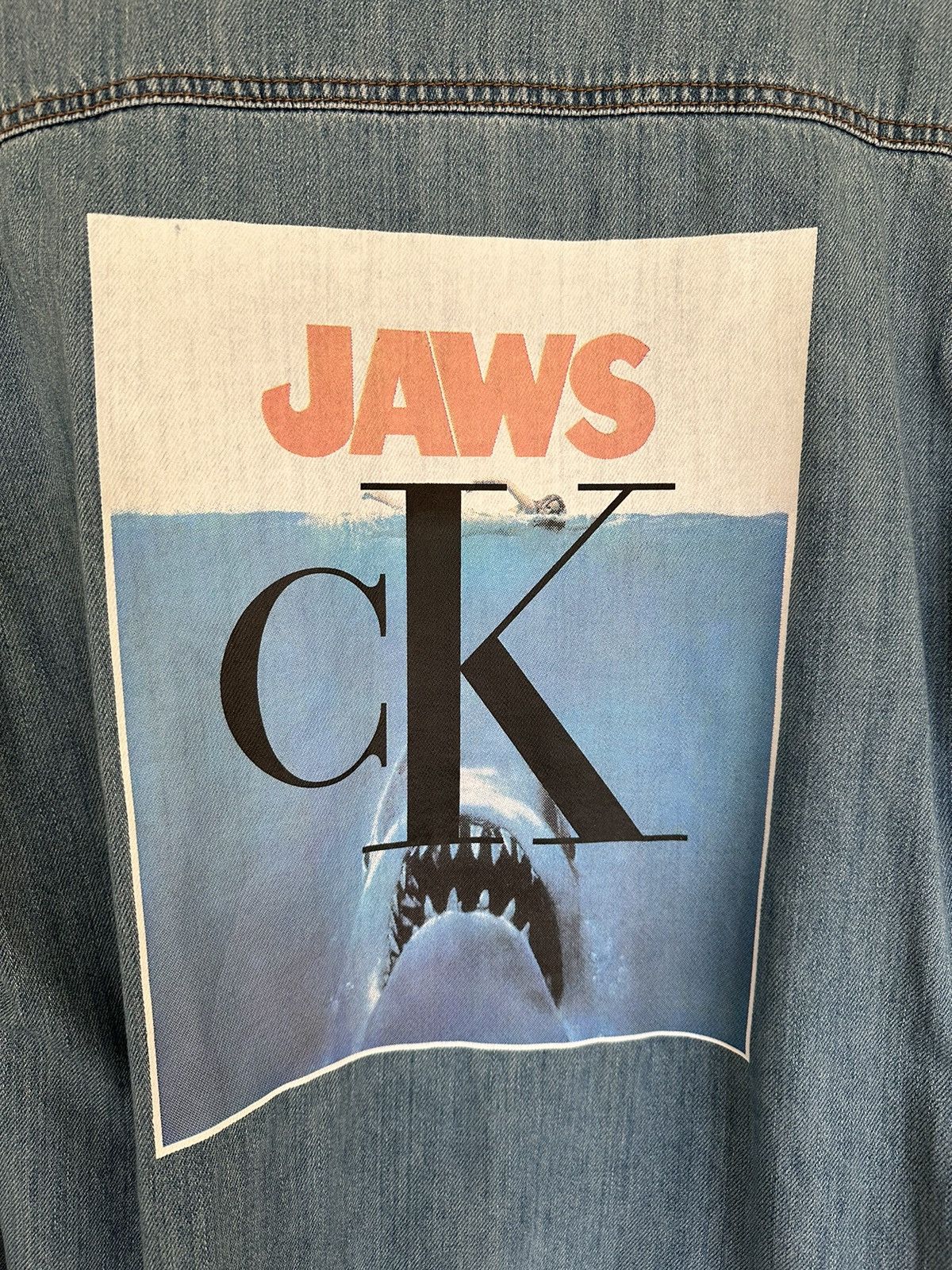 Calvin Klein 205W39NYC FW19 Calvin Klein 205W39NYC Jaws denim shirt Raf Simon’s Size US M / EU 48-50 / 2 - 21 Thumbnail