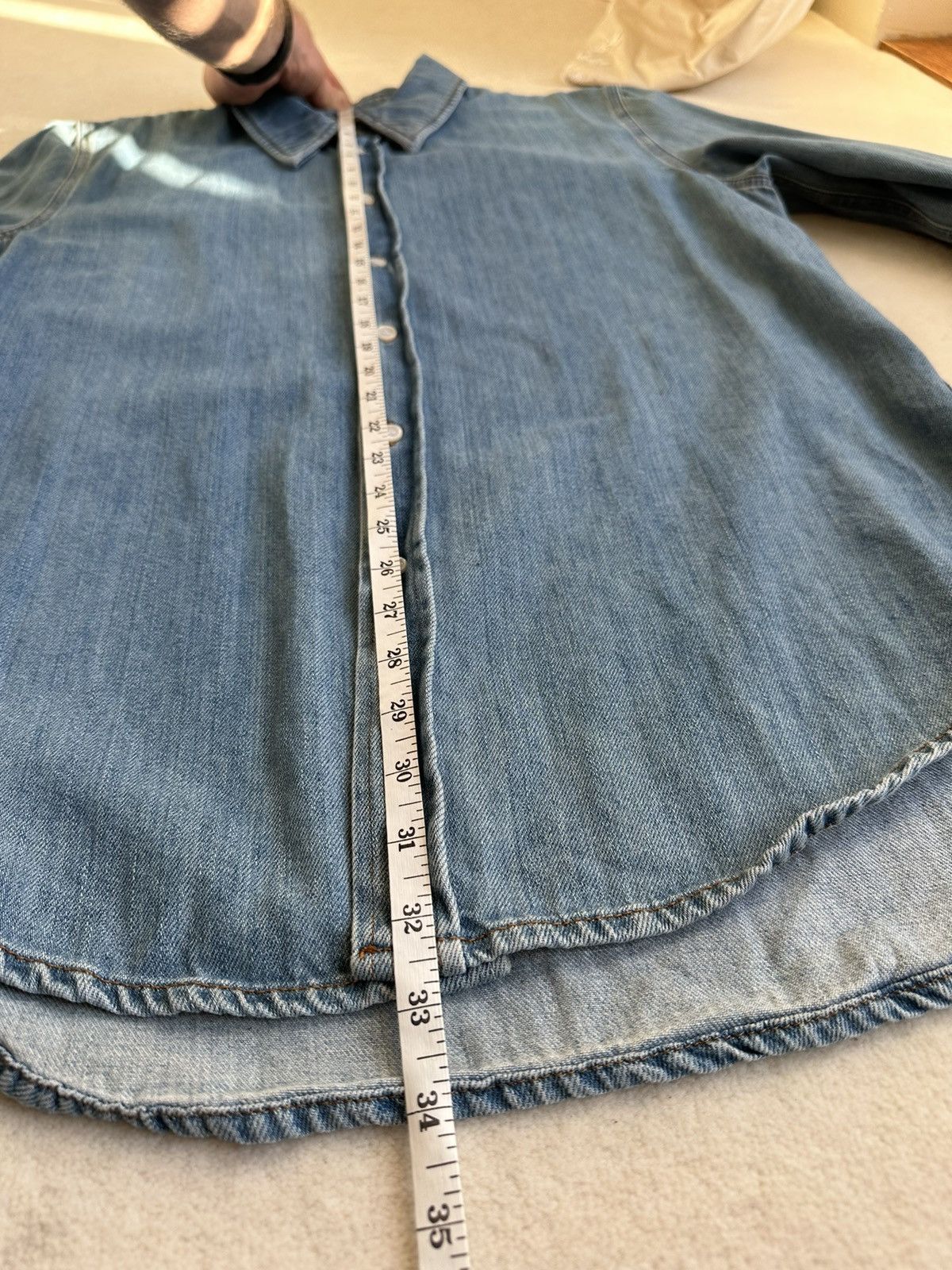 Calvin Klein 205W39NYC FW19 Calvin Klein 205W39NYC Jaws denim shirt Raf Simon’s Size US M / EU 48-50 / 2 - 11 Thumbnail