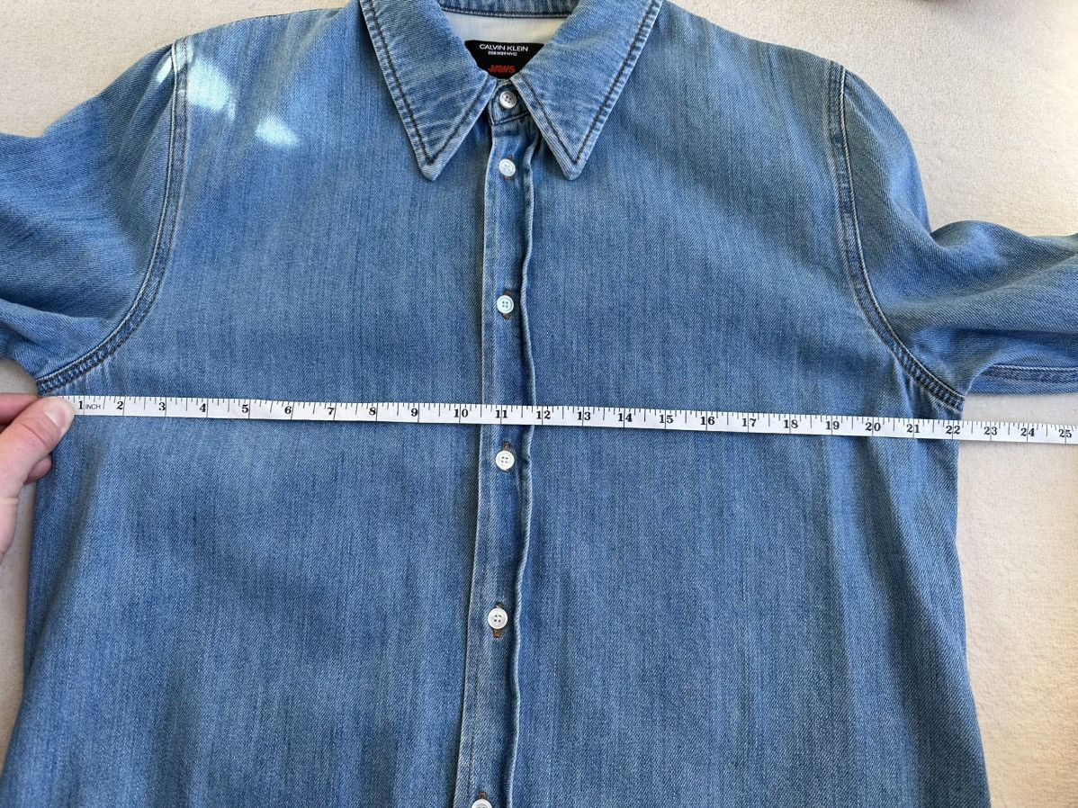 Calvin Klein 205W39NYC FW19 Calvin Klein 205W39NYC Jaws denim shirt Raf Simon’s Size US M / EU 48-50 / 2 - 10 Thumbnail