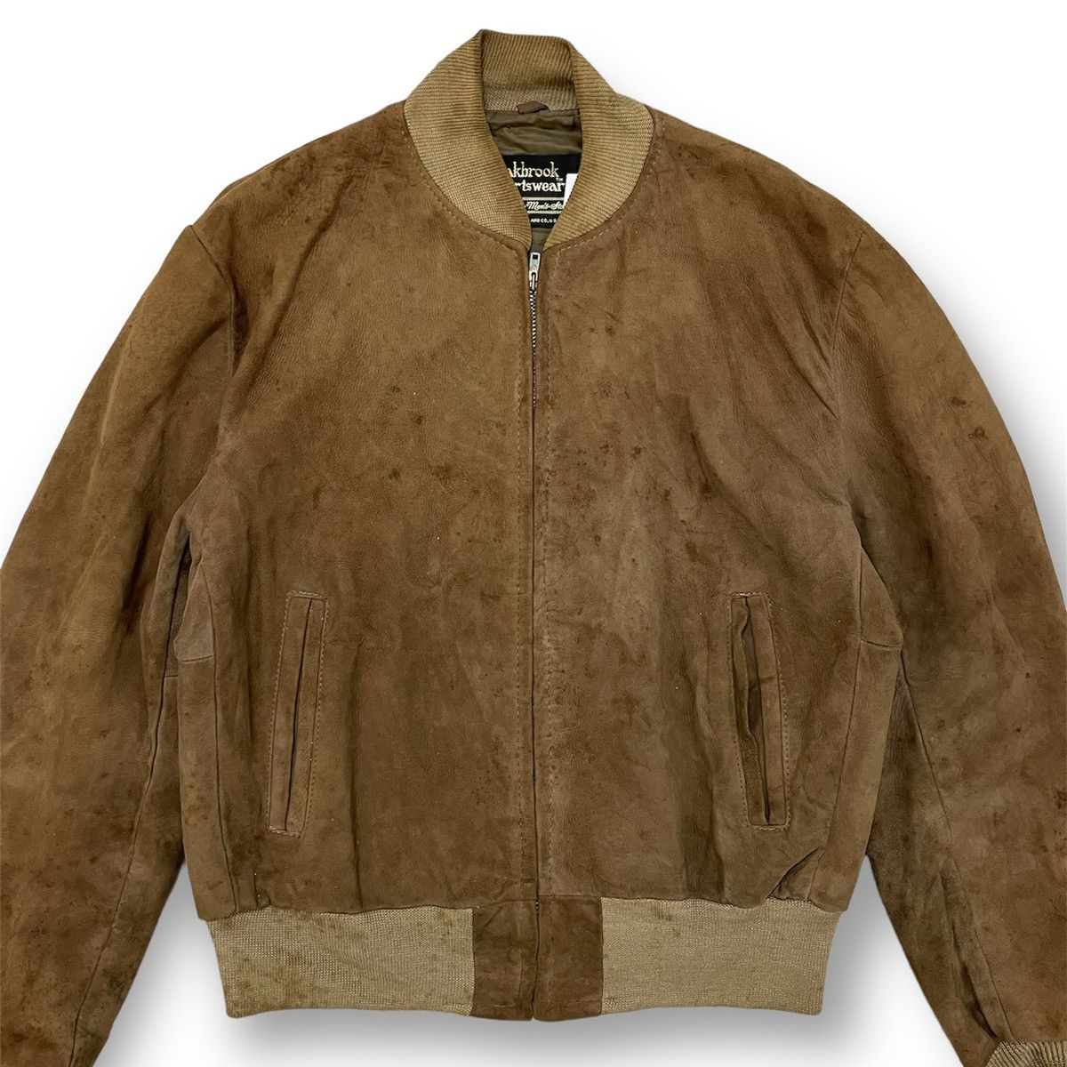 Genuine Leather Vintage 50s Leather Jackets Steerhide Talon Zip Size US M / EU 48-50 / 2 - 2 Thumbnail