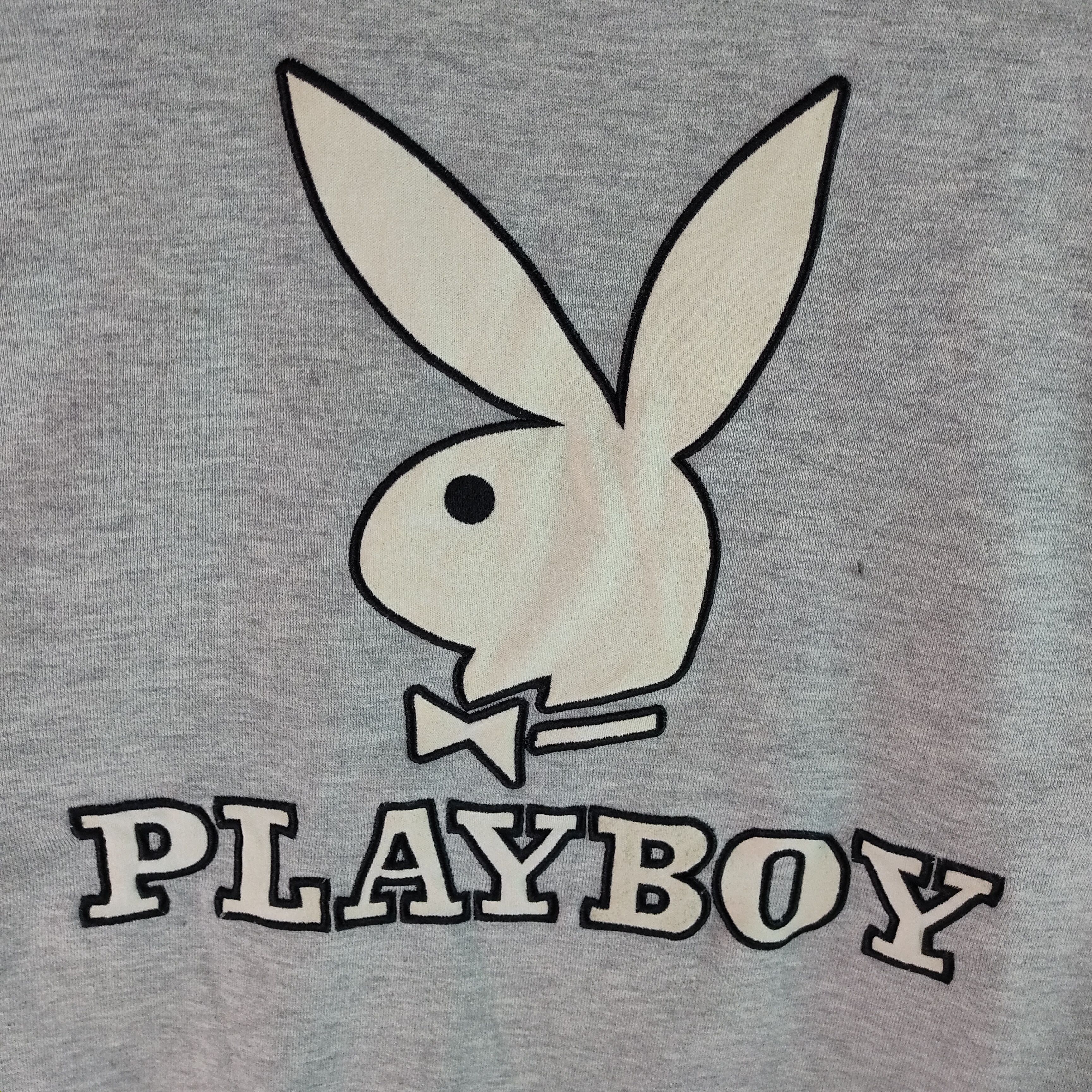 Playboy PLAYBOY Big Embroidery Logo Spell Out Sidetape Sweatshirt Size US L / EU 52-54 / 3 - 6 Thumbnail