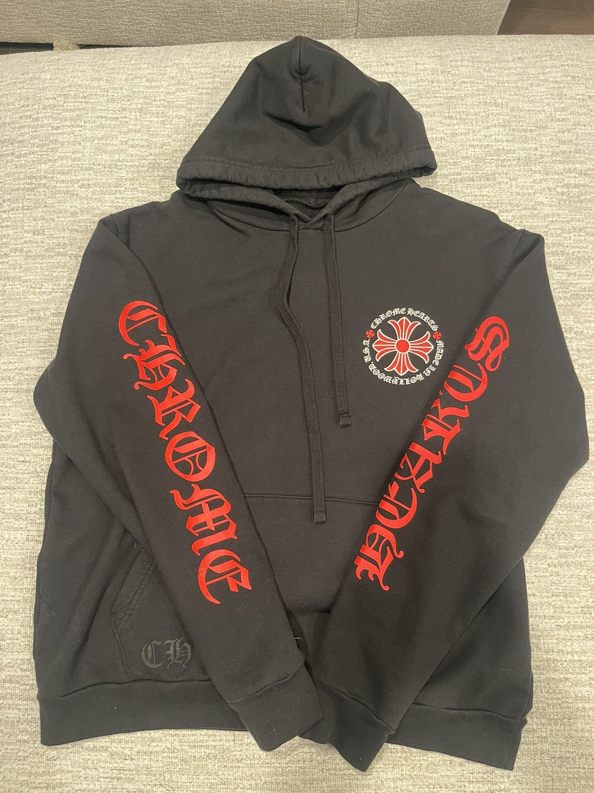 Chrome Hearts Chrome Hearts Red Cross Pullover | Grailed