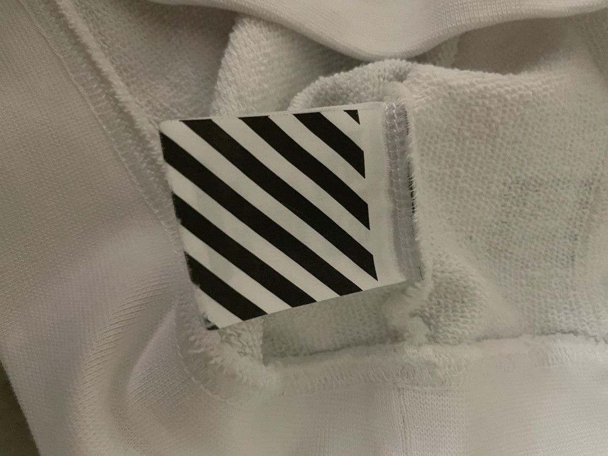Off-White Off-White Blue Collar Hoodie Size US XS / EU 42 / 0 - 4 Thumbnail