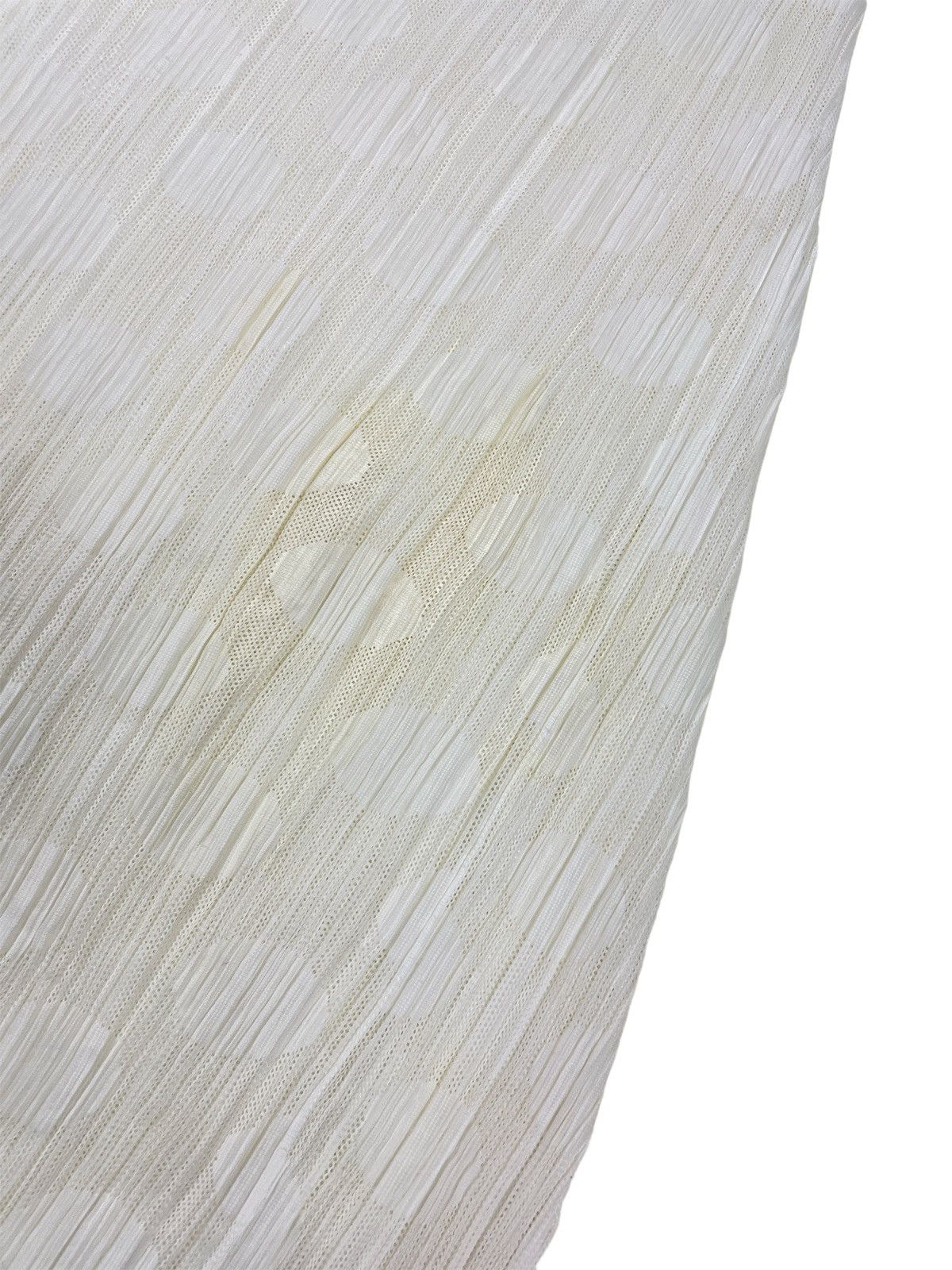 Pleats Please Issey Miyake Issey Pleats Please White Dress Gown Size L / US 10 / IT 46 - 8 Thumbnail
