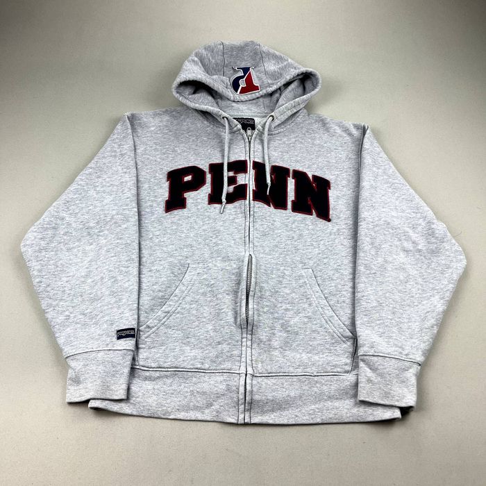 Jansport University Pennsylvania Hoodie Sweatshirt Gray Jansport Penn ...