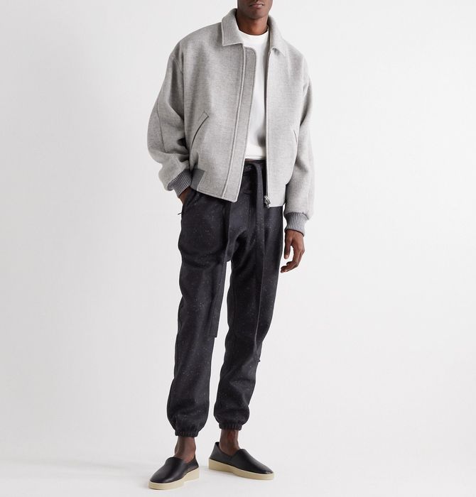 Ermenegildo Zegna Fear of god zegna tapered wool sweatpants