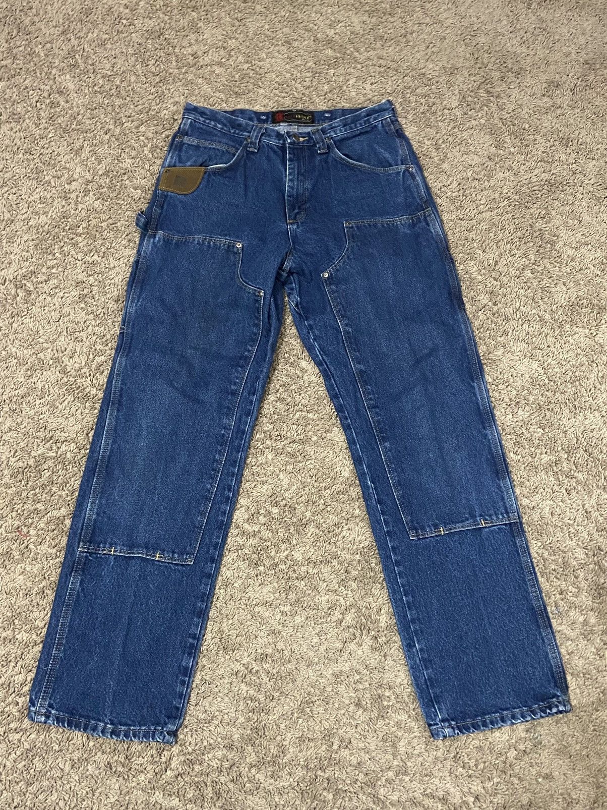 Vintage Wrangler Double Knee Jeans | Grailed