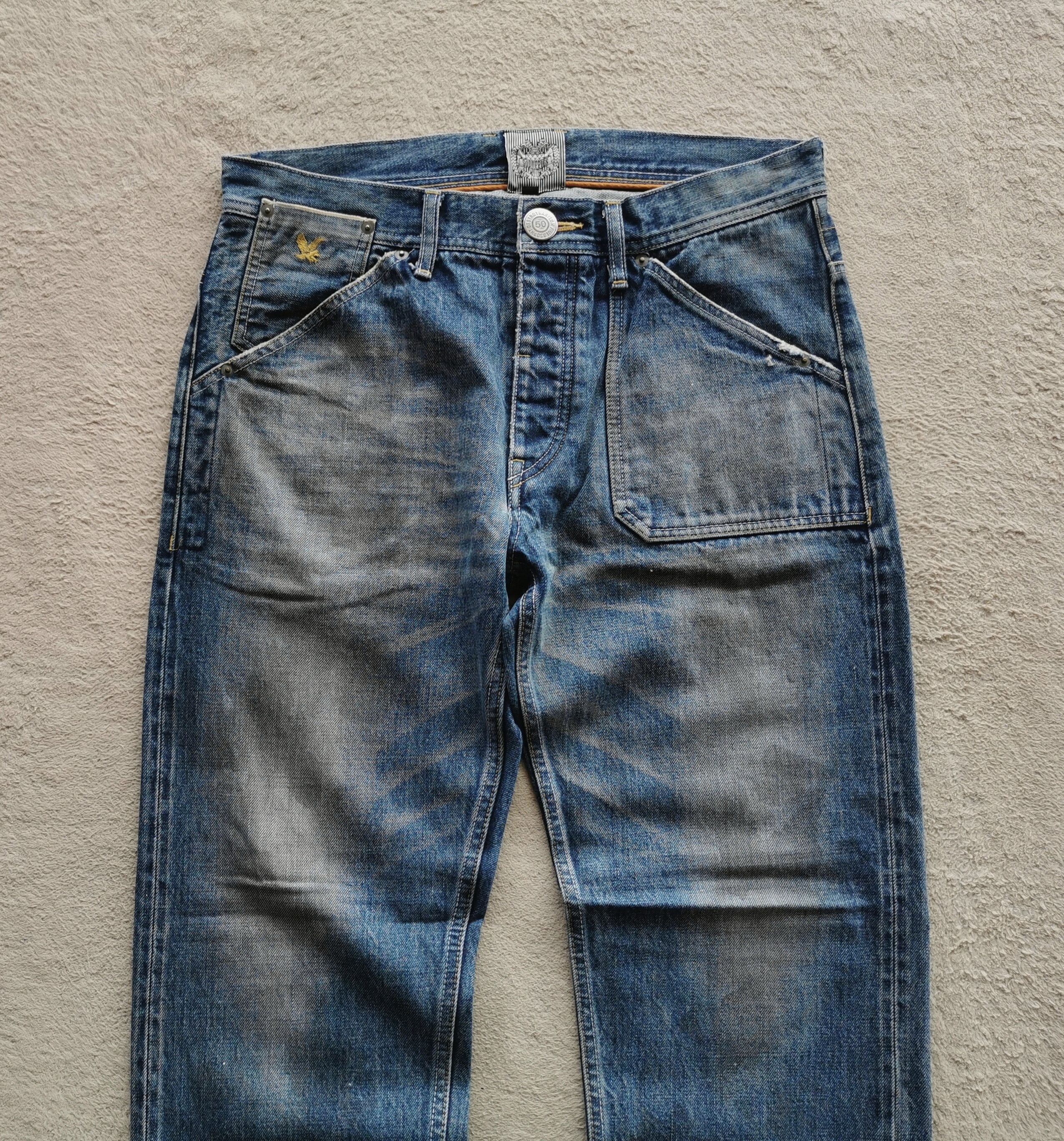 Designer × Japanese Brand × Streetwear Selvedge 50 Duppies Destroy 