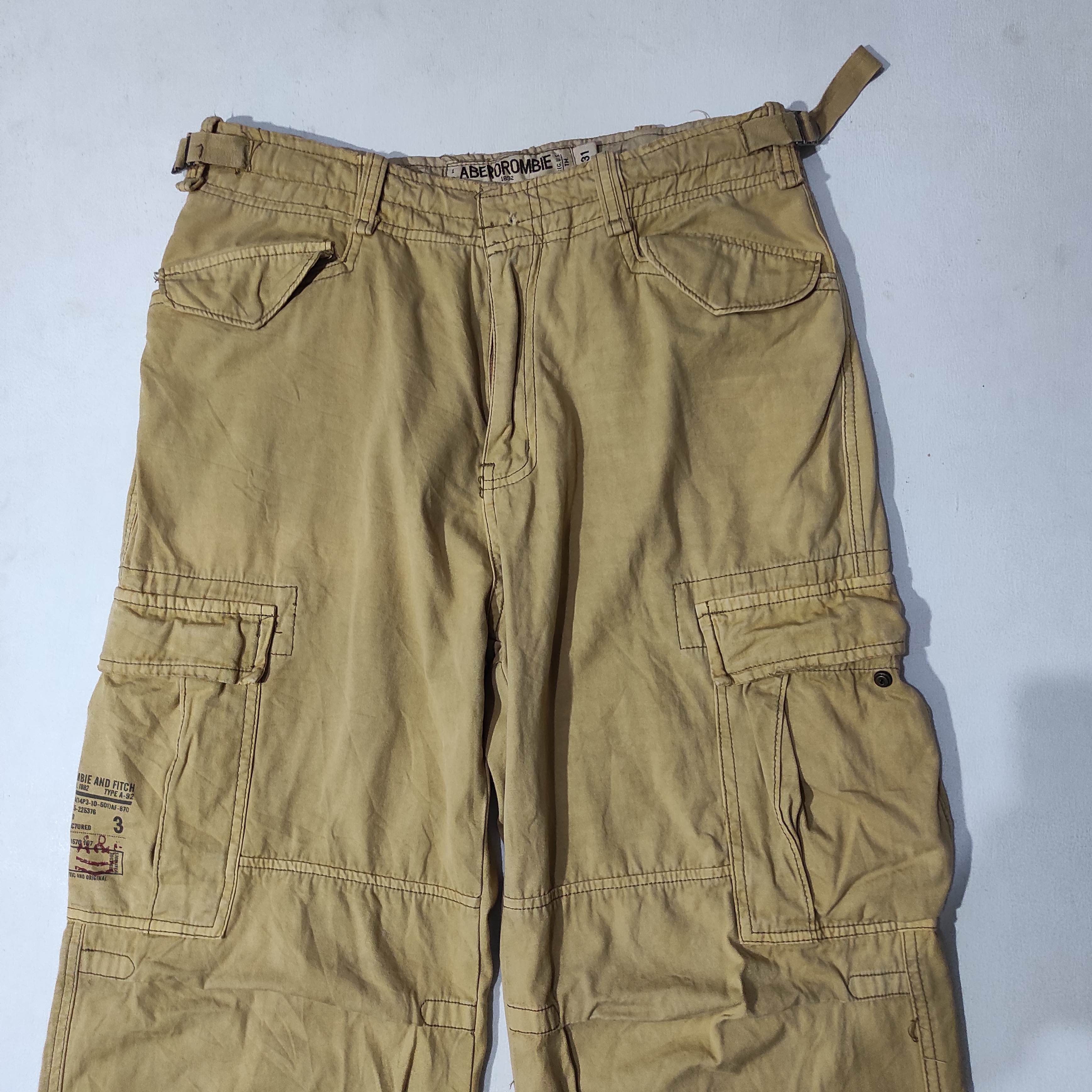 Abercrombie & Fitch ABEROROMBIE & FITCH TACTICAL CARGO PANT Size US 31 - 17 Thumbnail