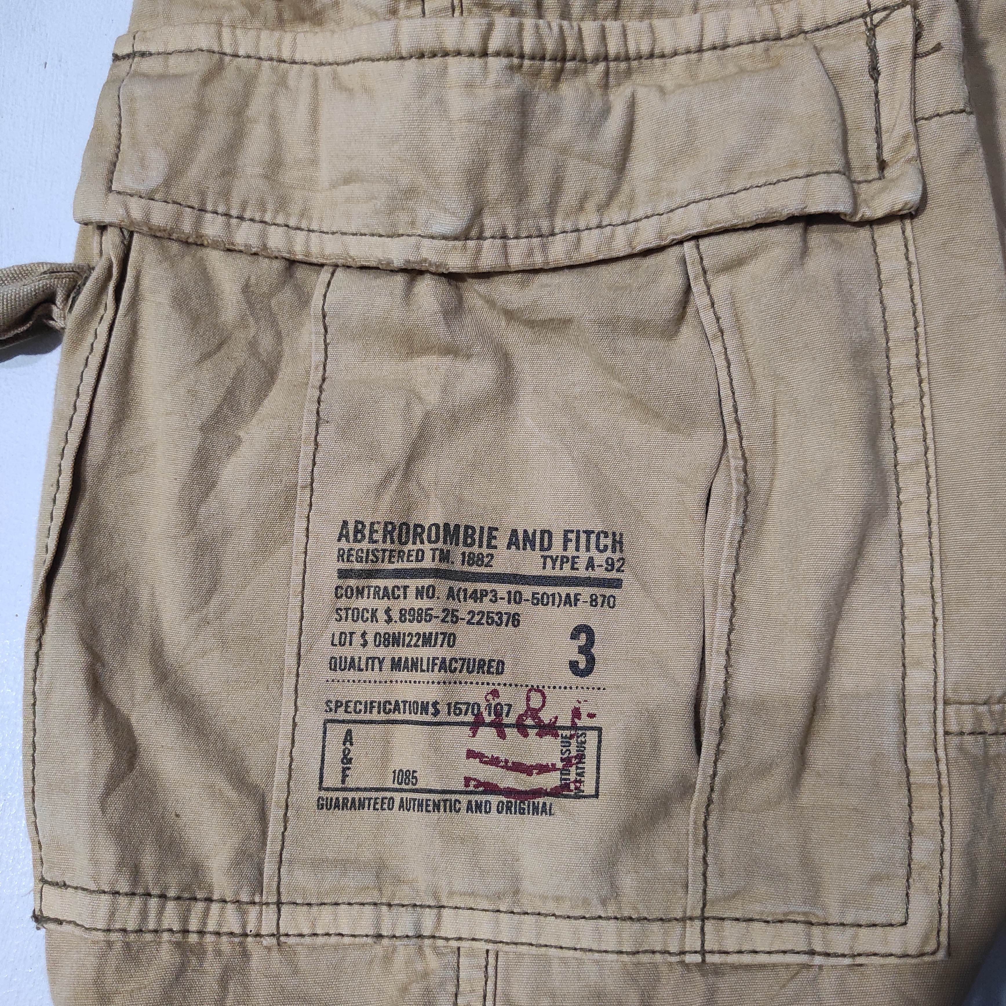 Abercrombie & Fitch ABEROROMBIE & FITCH TACTICAL CARGO PANT Size US 31 - 9 Thumbnail