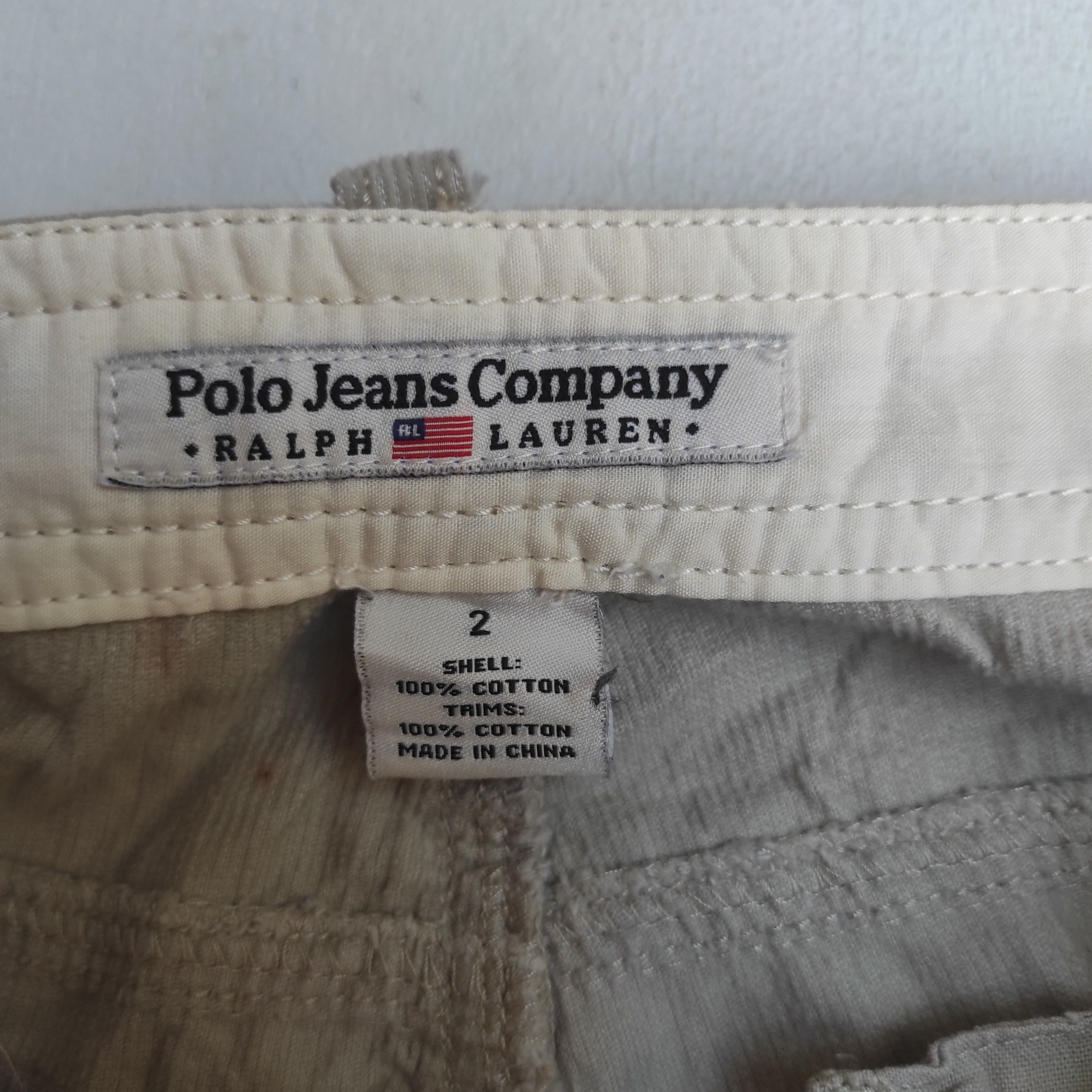 Polo Ralph Lauren Polo Jeans Company Ralph Lauren Corduroy multi pocket Pant Size US 28 / EU 44 - 10 Thumbnail