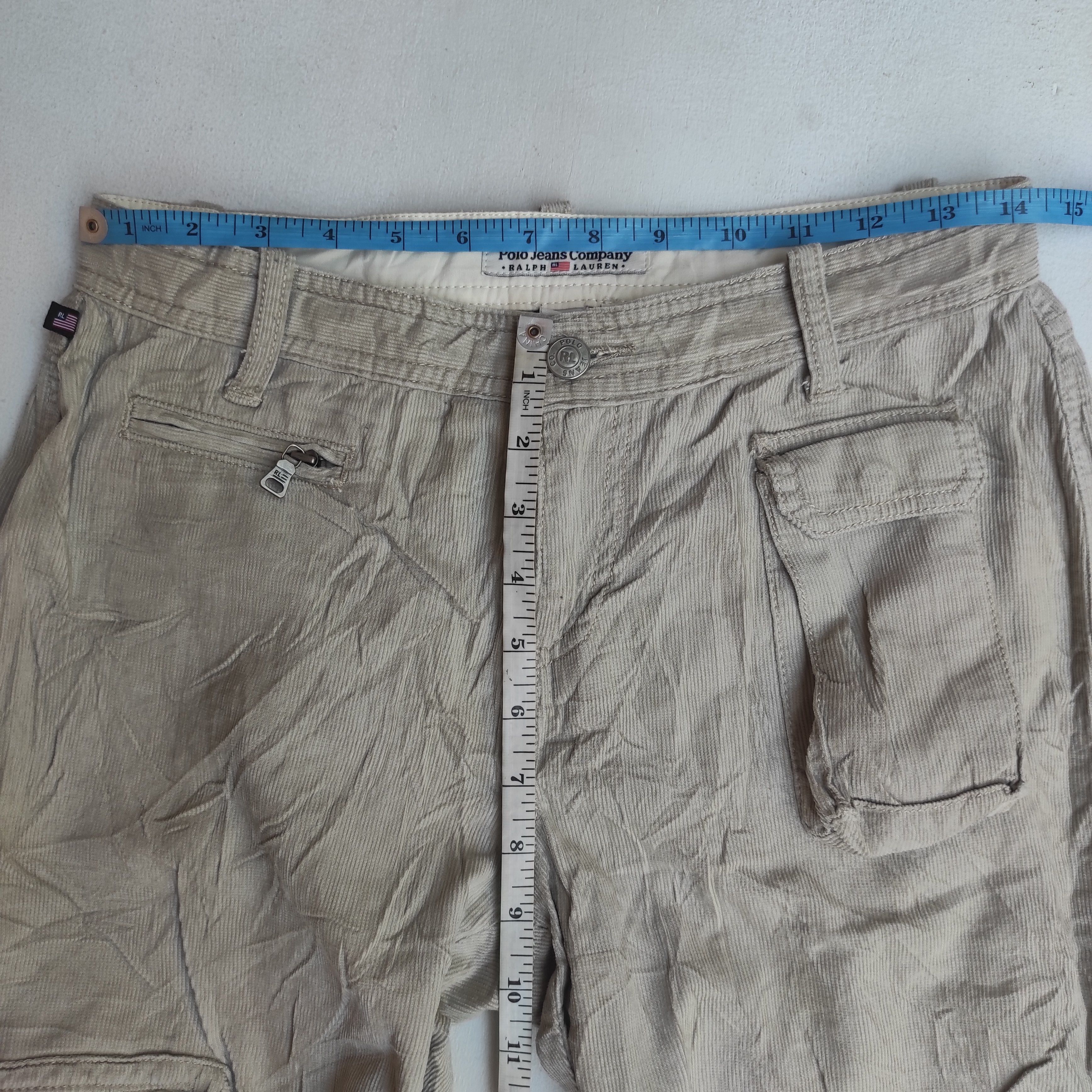 Polo Ralph Lauren Polo Jeans Company Ralph Lauren Corduroy multi pocket Pant Size US 28 / EU 44 - 18 Thumbnail