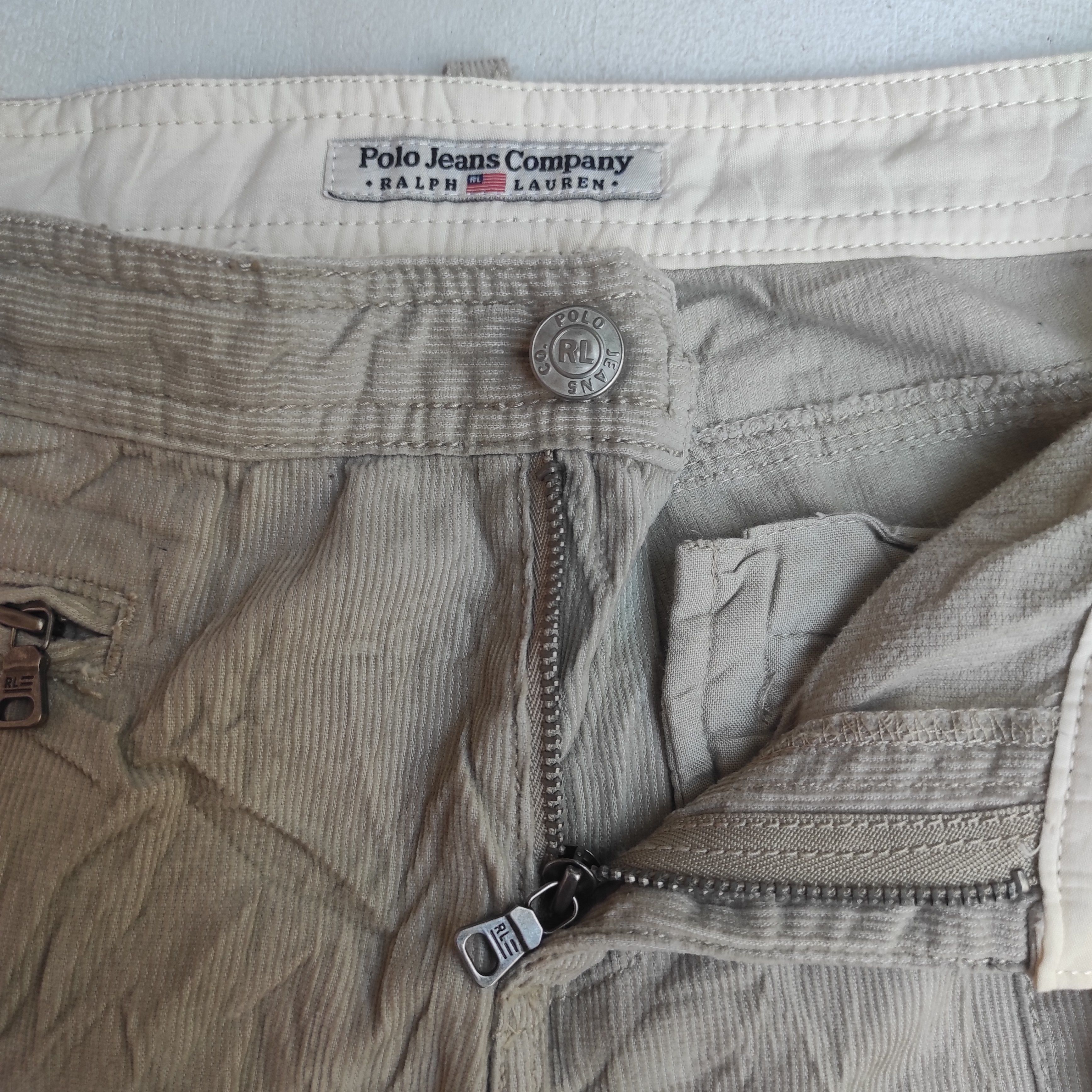 Polo Ralph Lauren Polo Jeans Company Ralph Lauren Corduroy multi pocket Pant Size US 28 / EU 44 - 9 Thumbnail