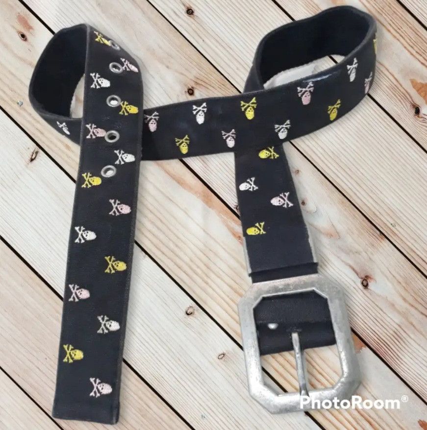 PPFM 💥Unnamed Skull Overshadow Punk Rock Style belt Size ONE SIZE - 1 Thumbnail