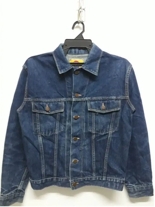 Japanese Brand Vintage Dad owl Selvedge denim jacket Size US S / EU 44-46 / 1 - 5 Thumbnail